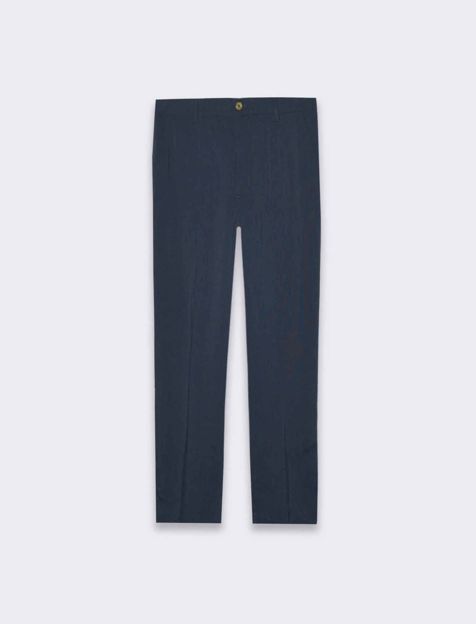 Pantaloni chino straight fit da uomo - Blu