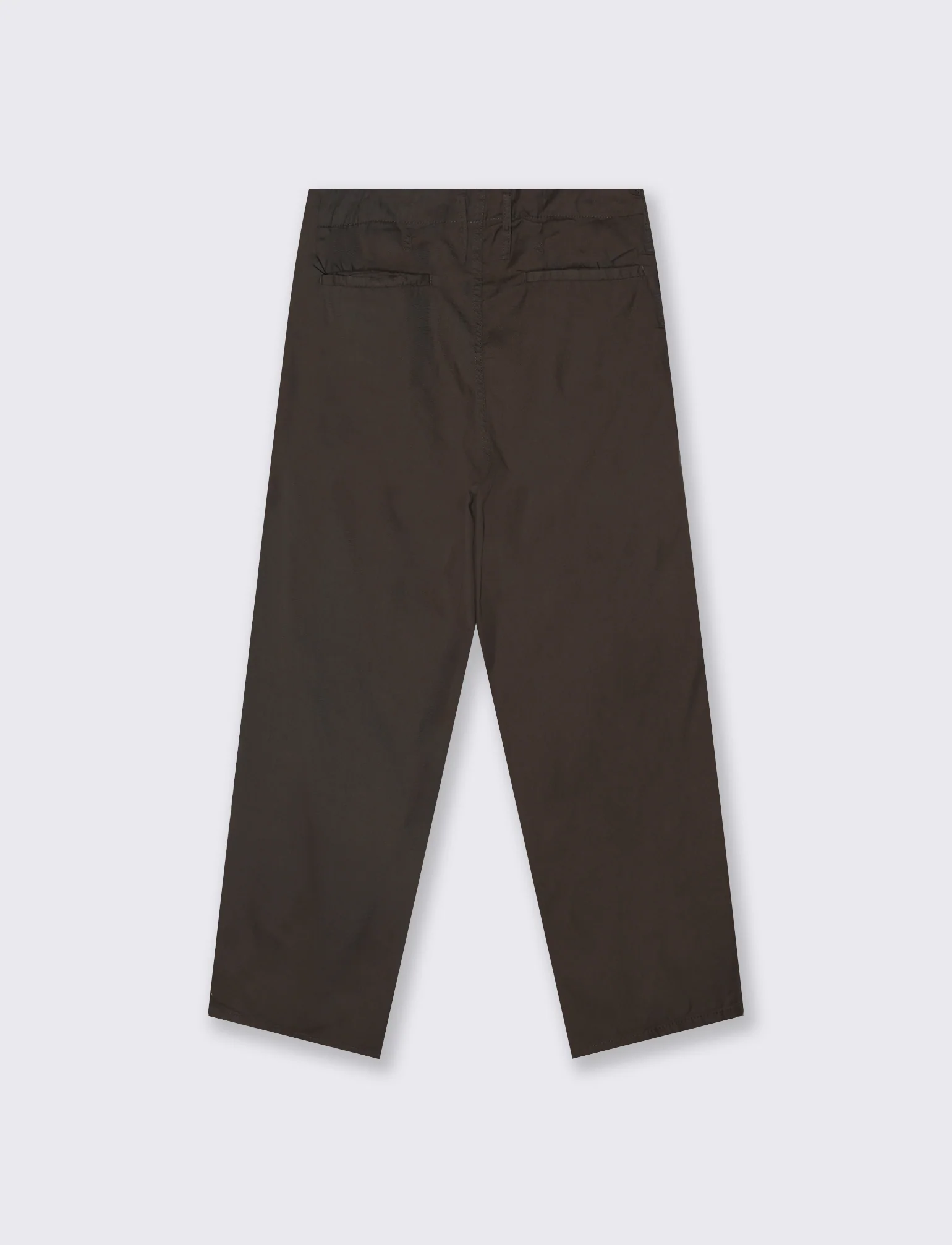 Pantaloni Chino Wide Leg in Twill - Moro - Image 2