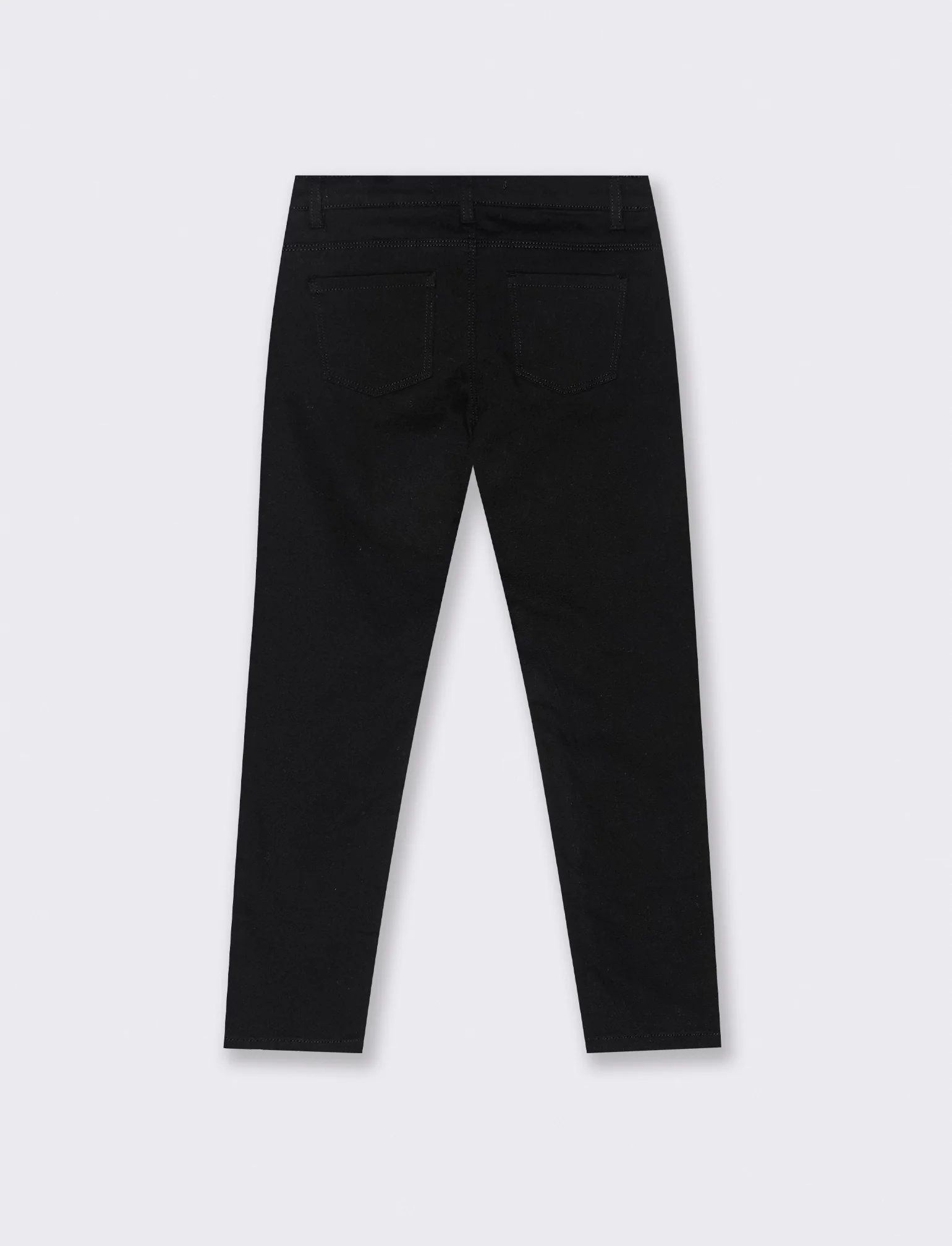 PANTALONI CINQUE TASCHE - Nero - Image 2