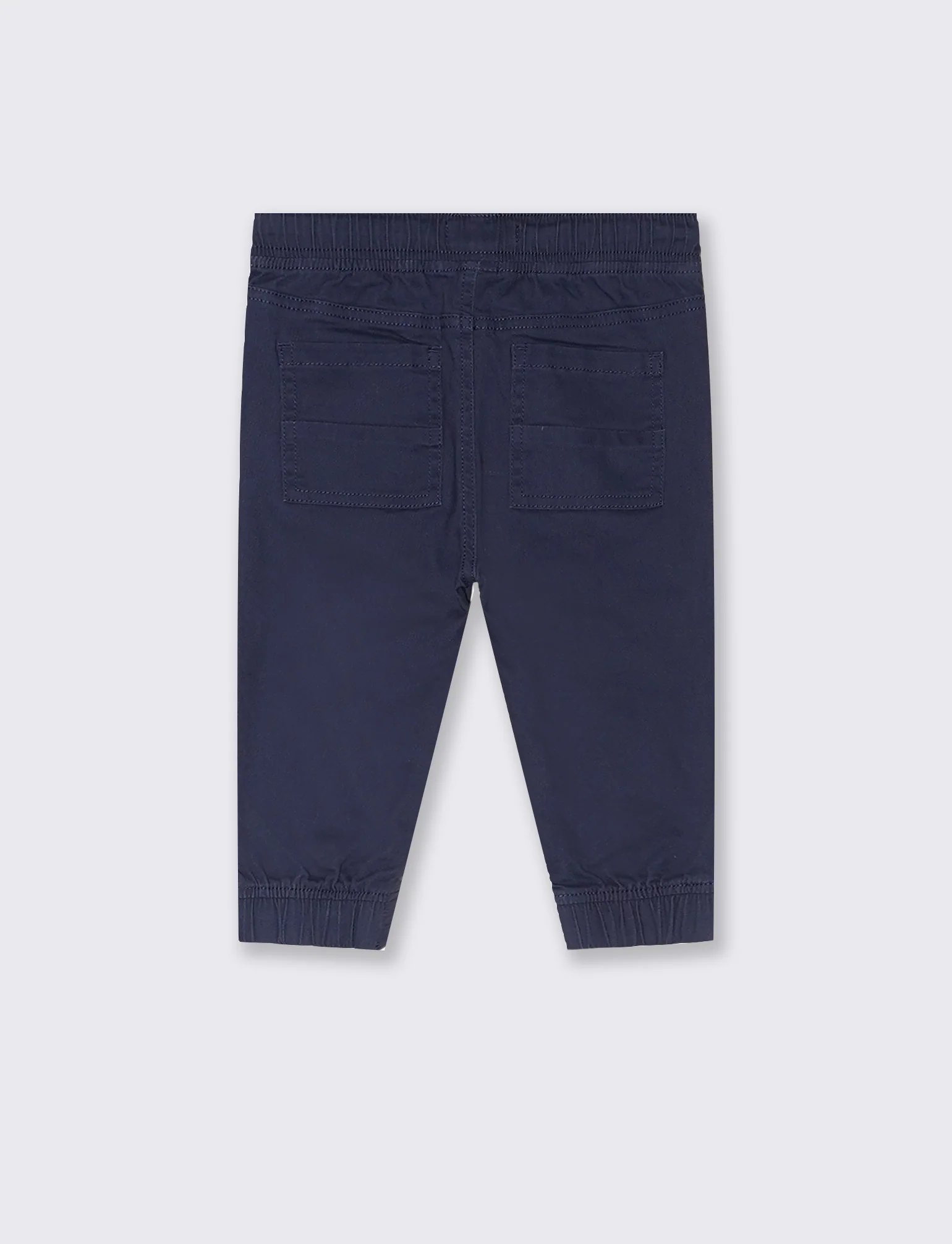 Pantaloni con coulisse da neonato - Blu - Image 2