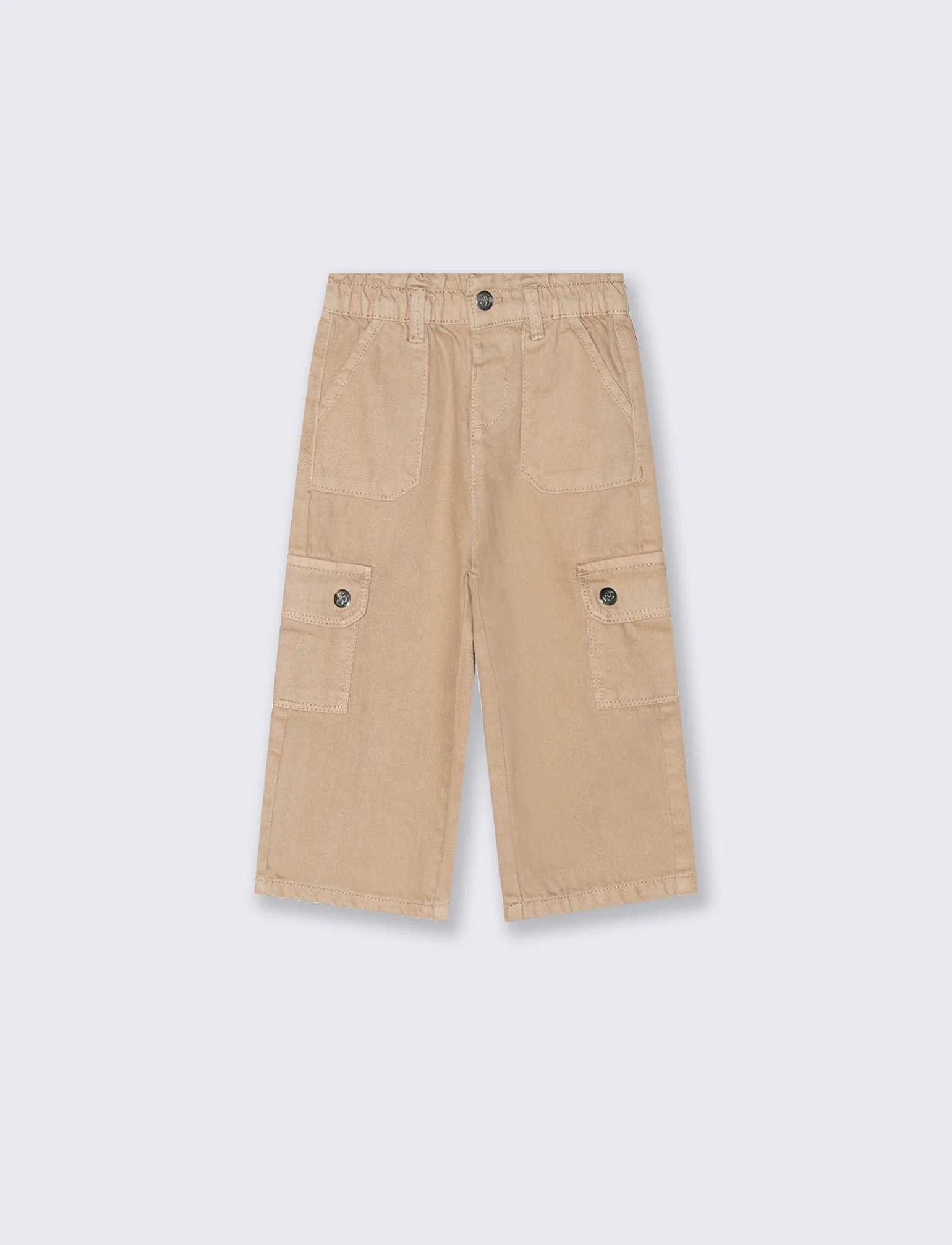 PANTALONI  CON TASCONI - Beige
