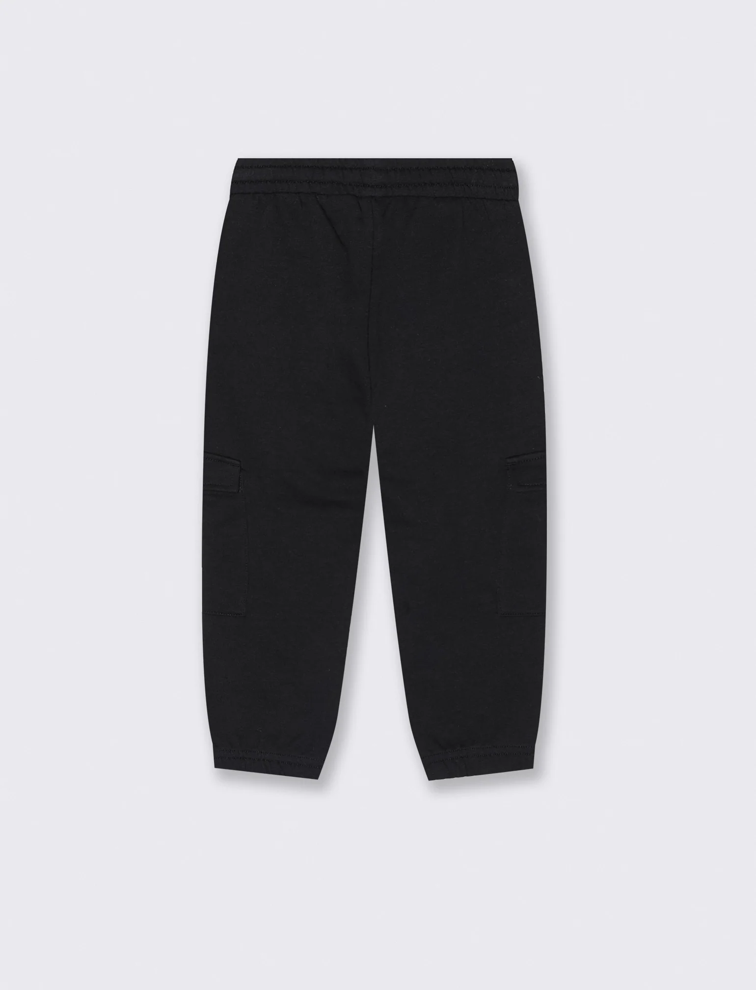 PANTALONI CON TASCONI - Nero - Image 2