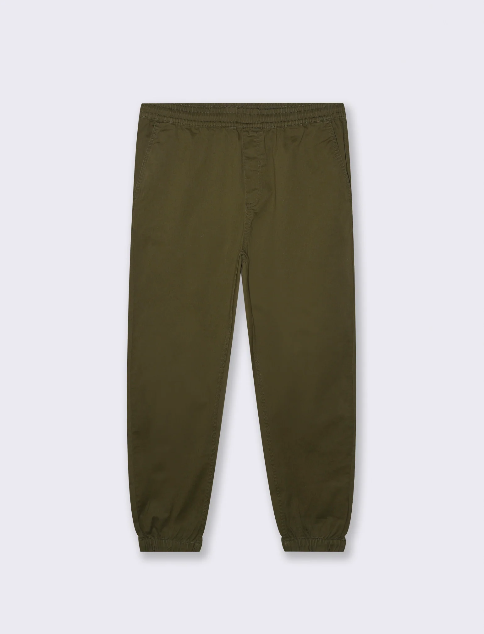 PANTALONI CON VITA JOGGER - Verde militare