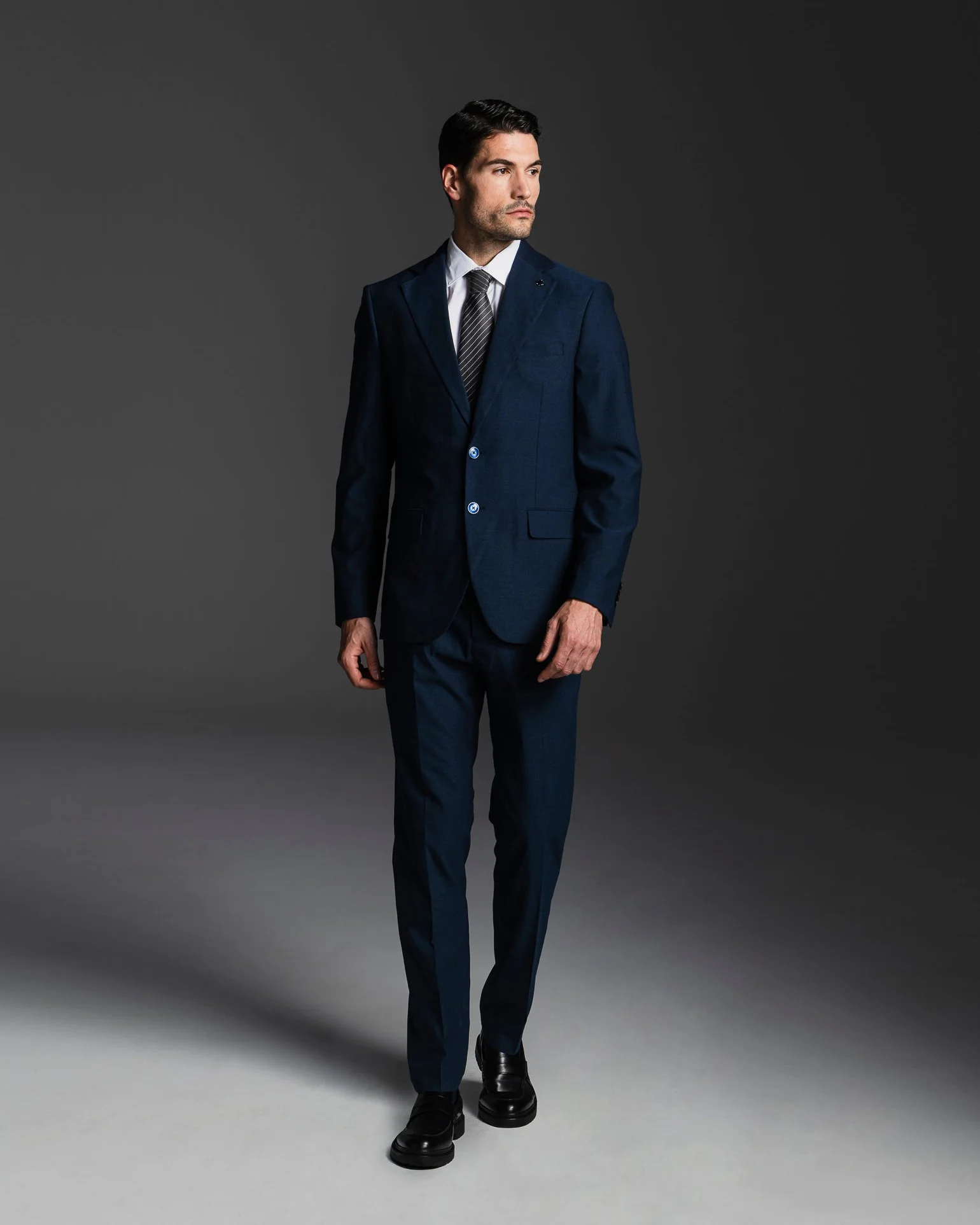 PANTALONI DA COMPLETO FORMAL FIT - Blu - Image 3