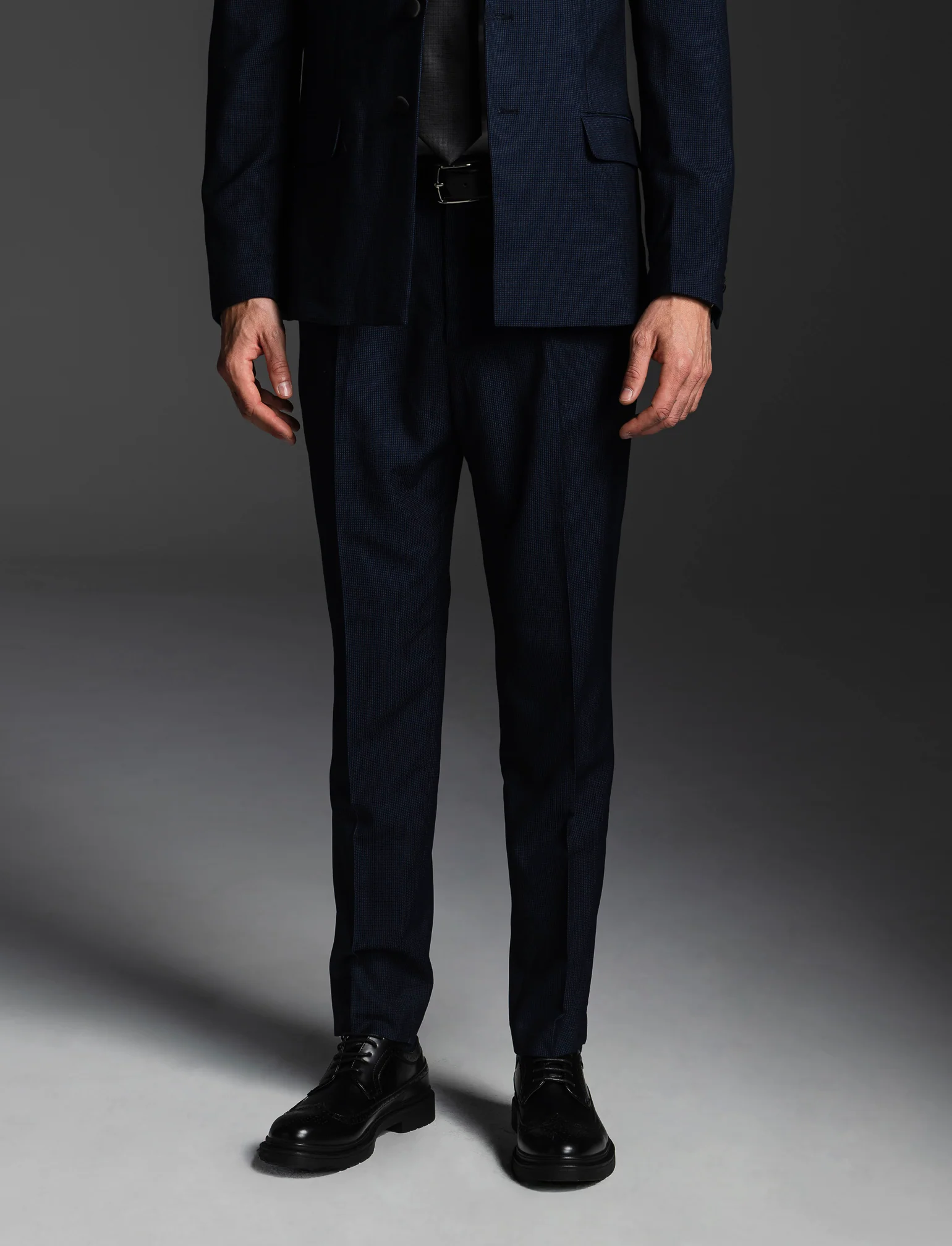 PANTALONI DA COMPLETO FORMAL FIT - Blu - Image 4