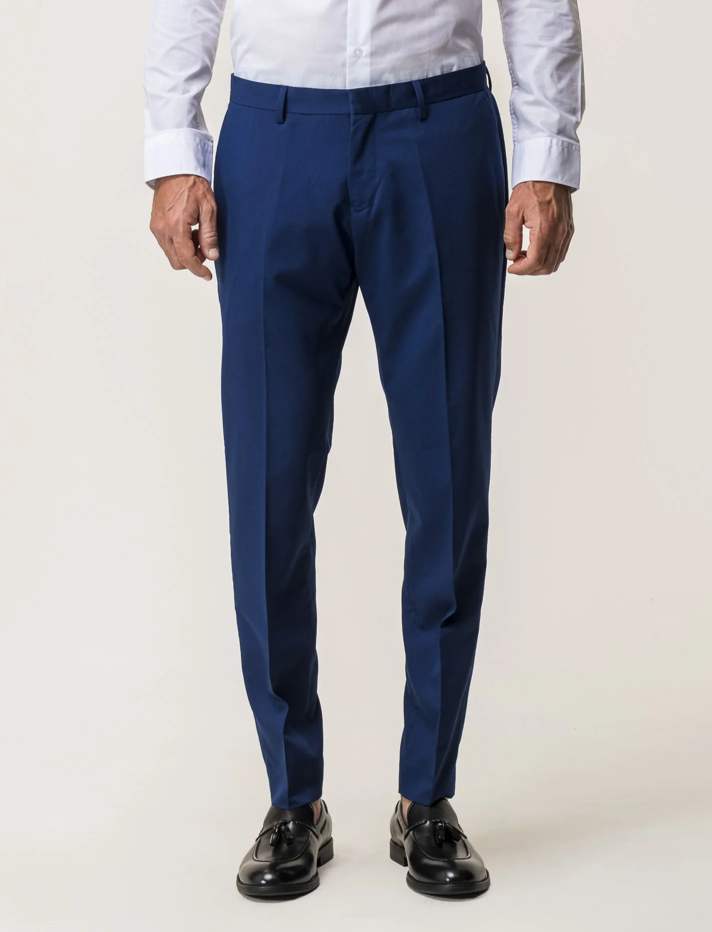PANTALONI DA COMPLETO FORMAL FIT - Blu - Image 3