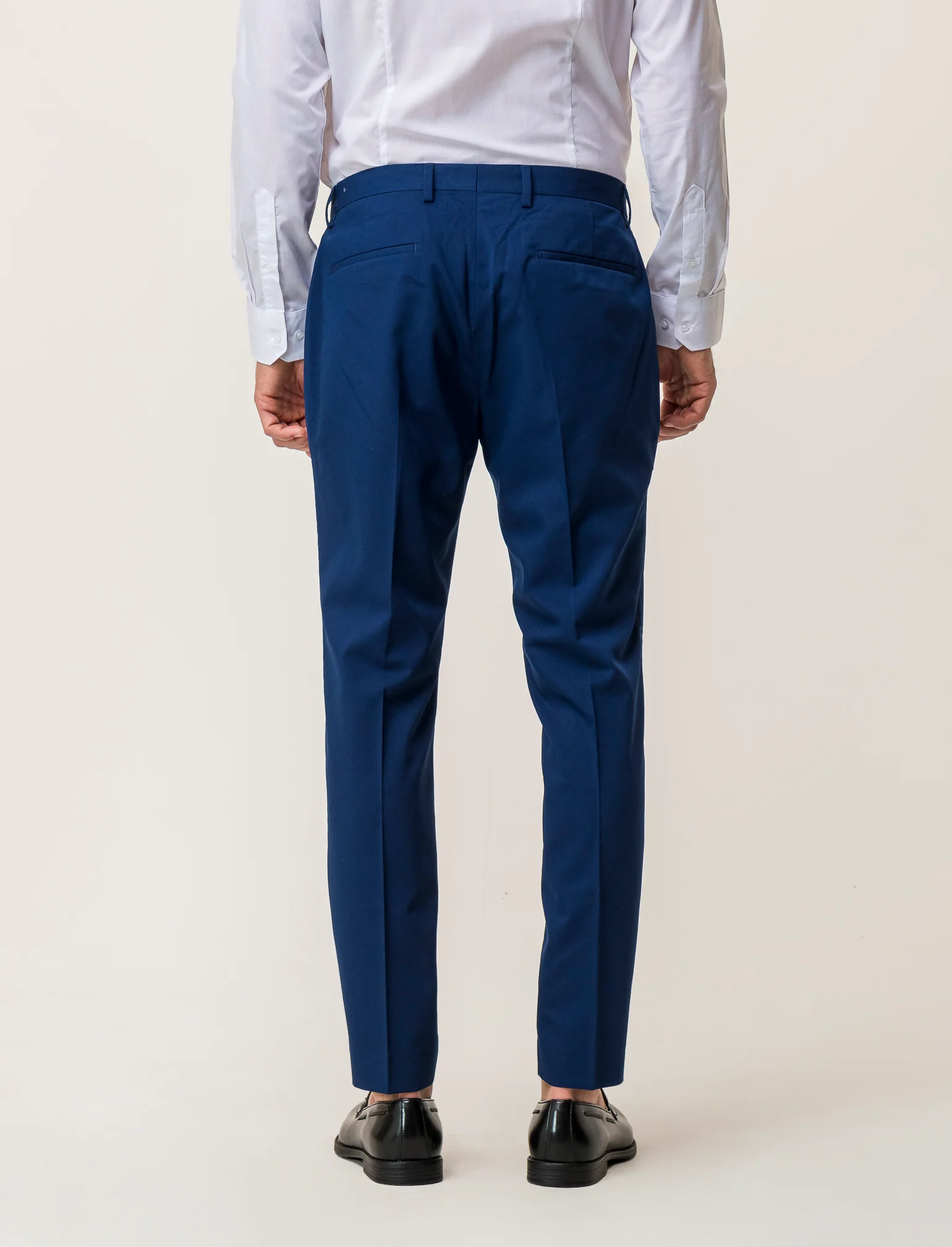 PANTALONI DA COMPLETO FORMAL FIT - Blu - Image 4