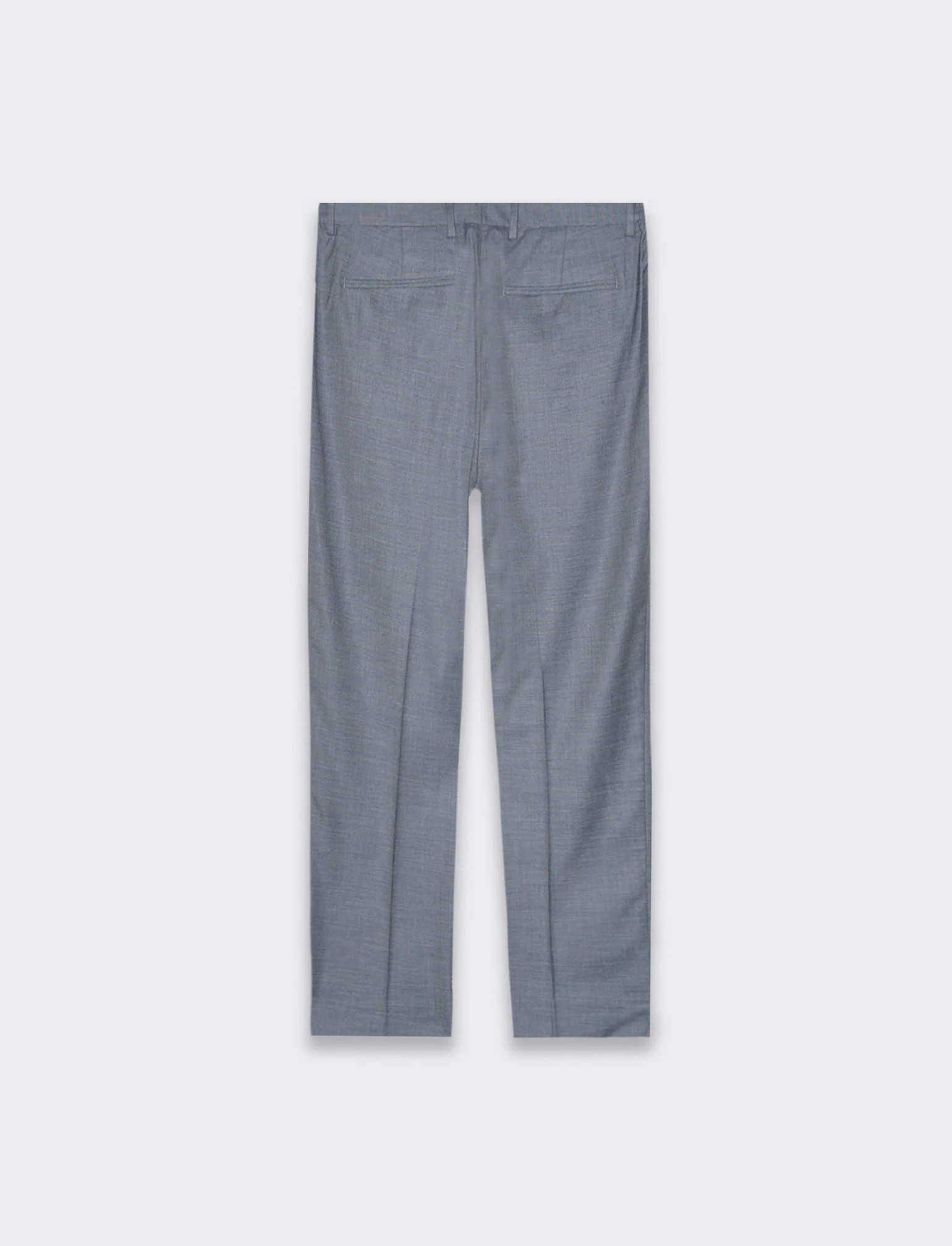 Pantaloni da completo formal fit da uomo - Blu - Image 2