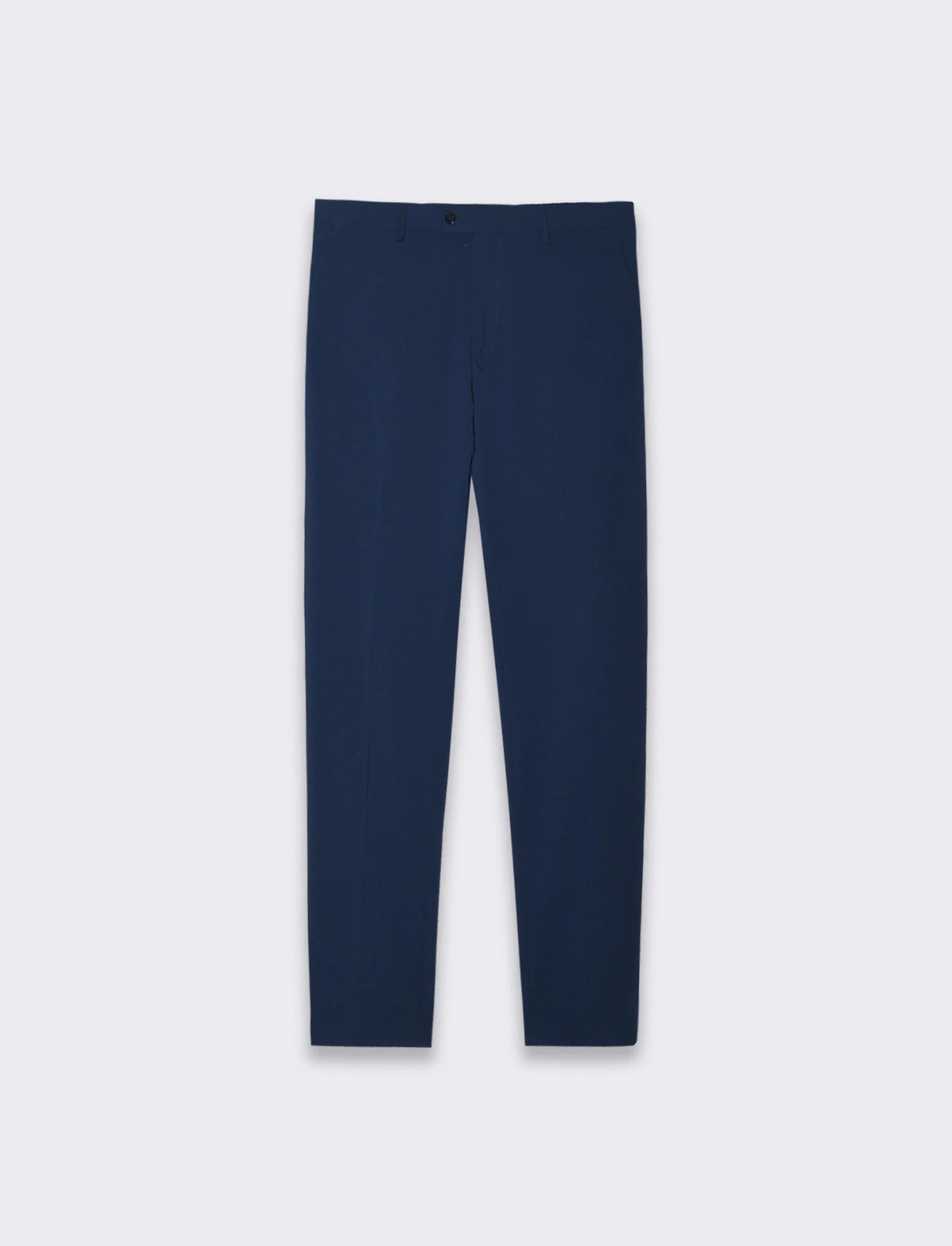 Pantaloni da completo formal fit da uomo - Blu - Image 4
