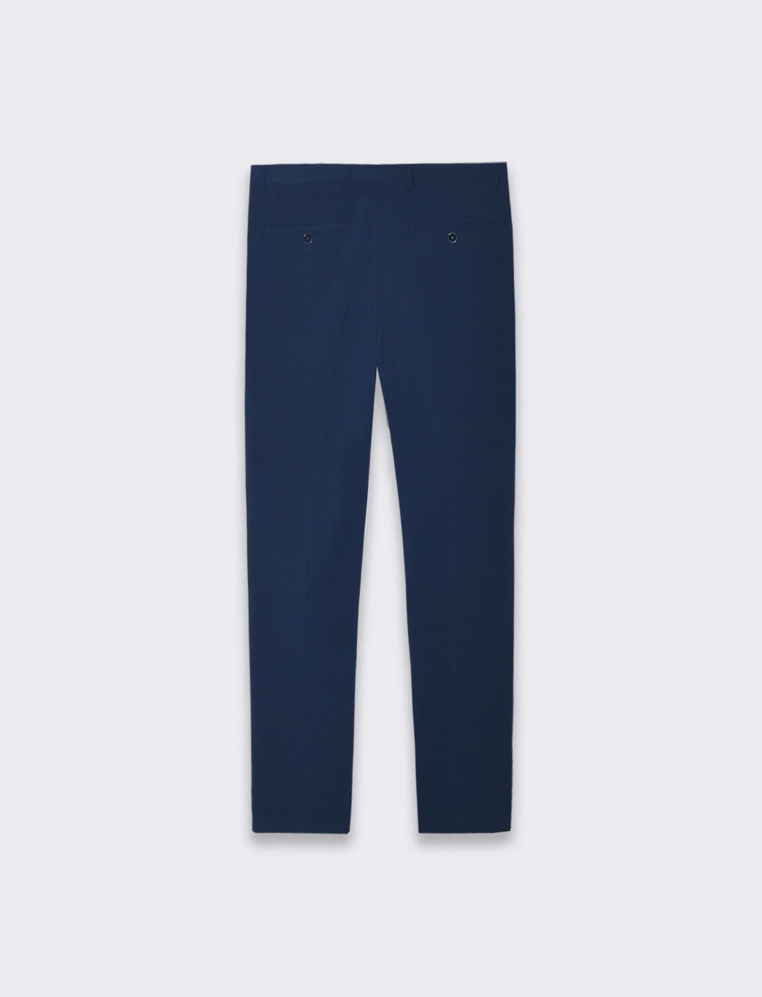 Pantaloni da completo formal fit da uomo - Blu - Image 5