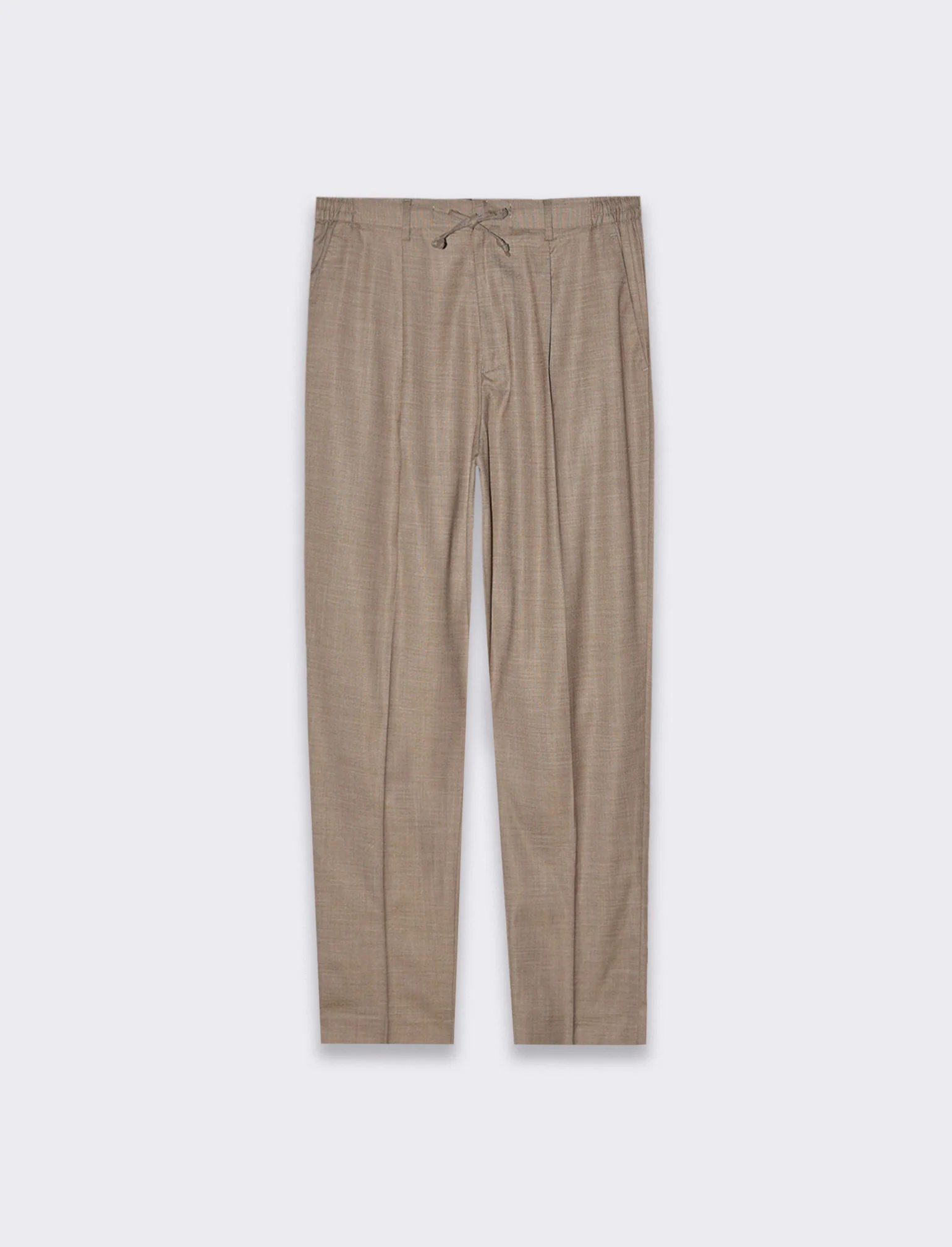 Pantaloni da completo formal fit da uomo - Grigio fango