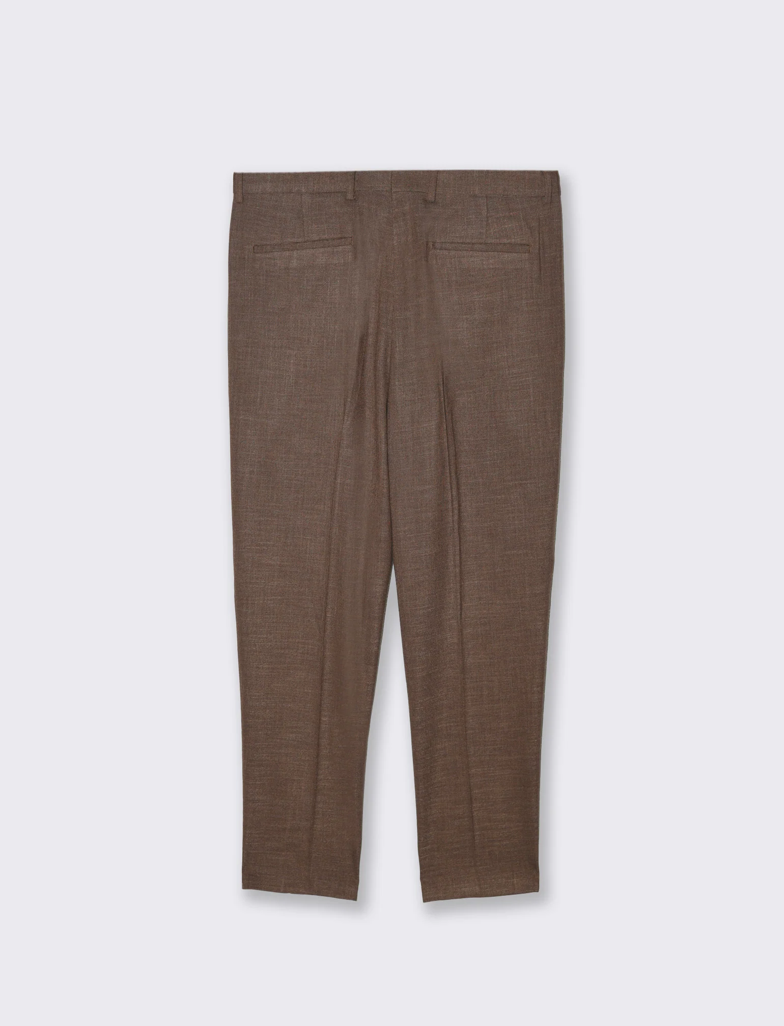 Pantaloni da completo formal fit da uomo - Moro - Image 5