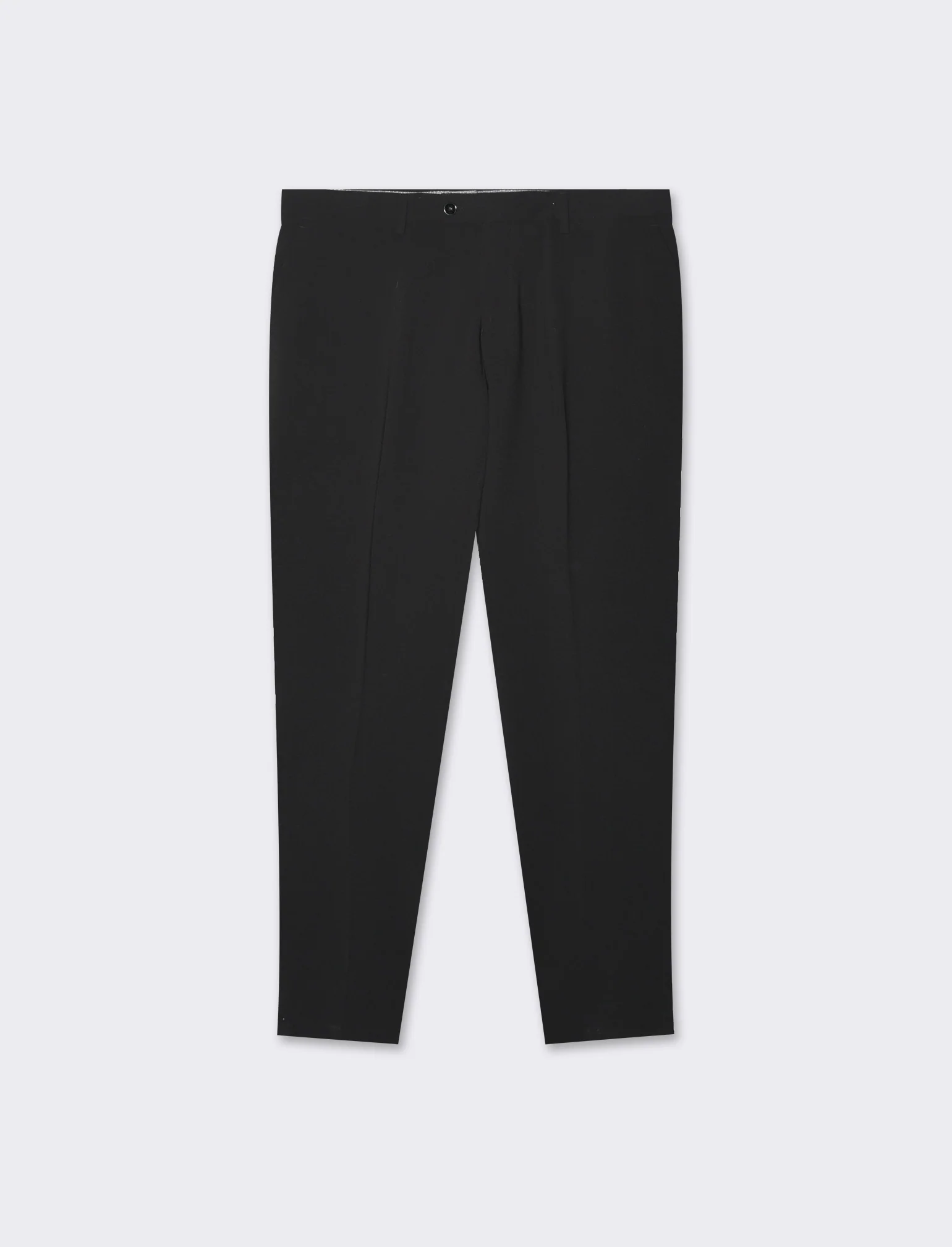 Pantaloni da completo formal fit da uomo - Nero - Image 4