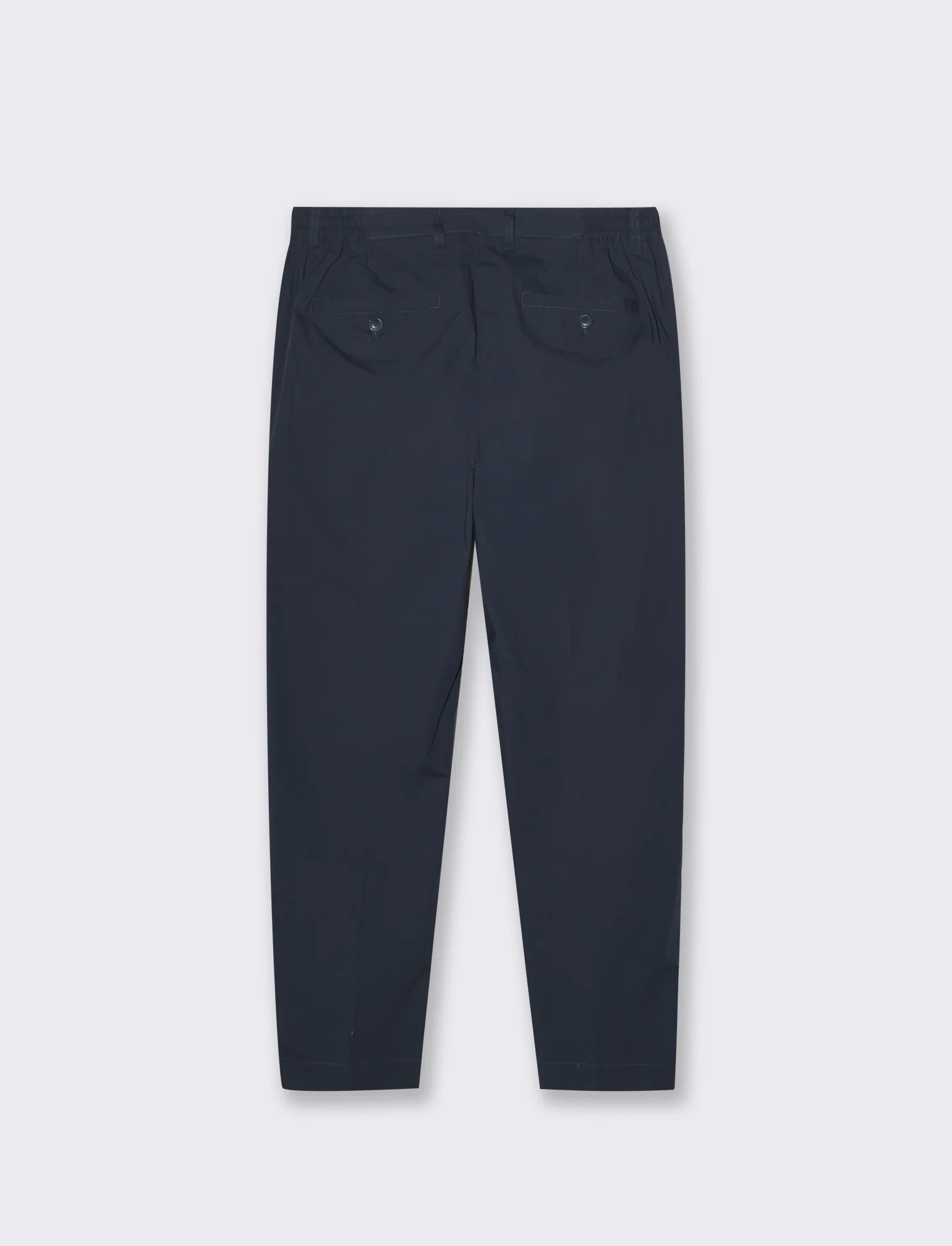 Pantaloni da completo tessuto effetto lino da uomo - Grigio - Image 2
