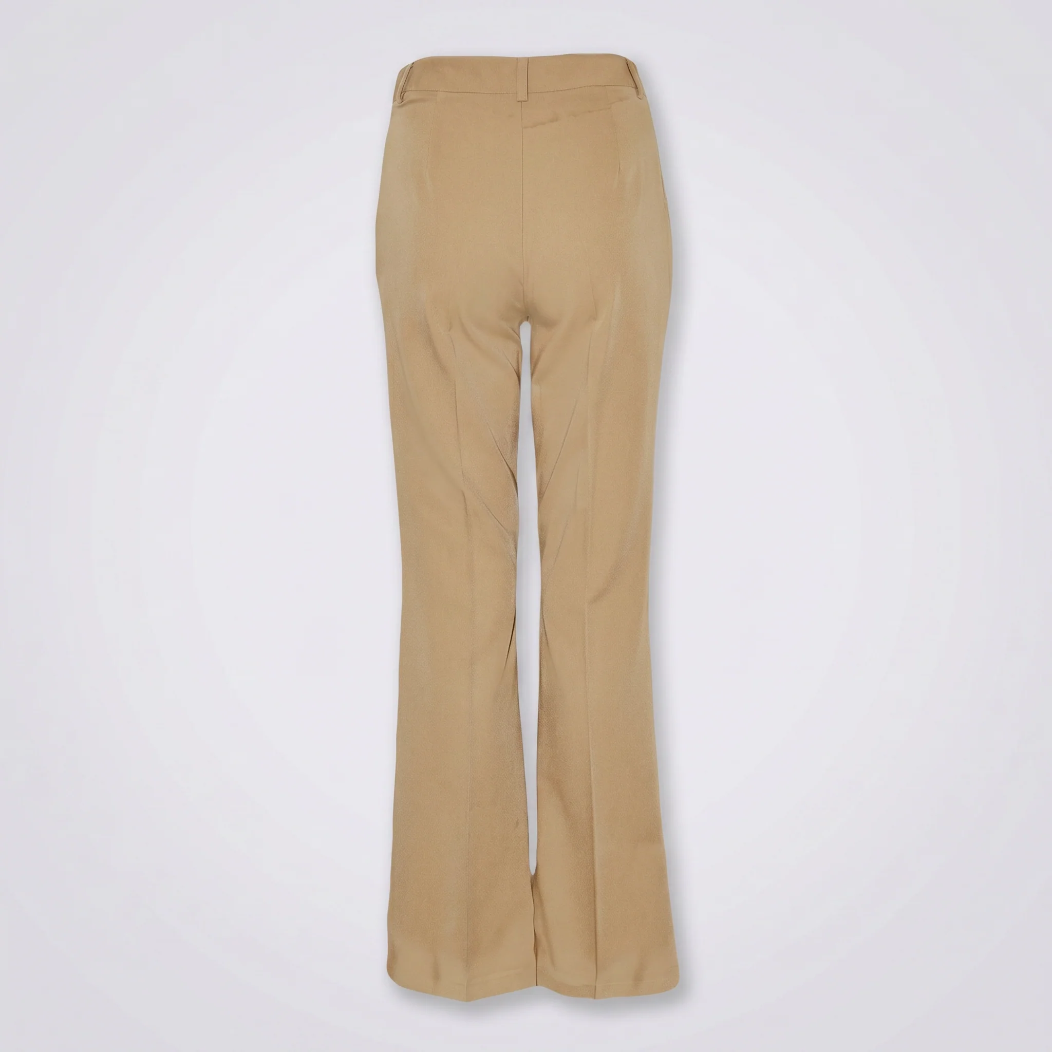 Pantaloni dritti classici con tasche - Sabbia - Image 2