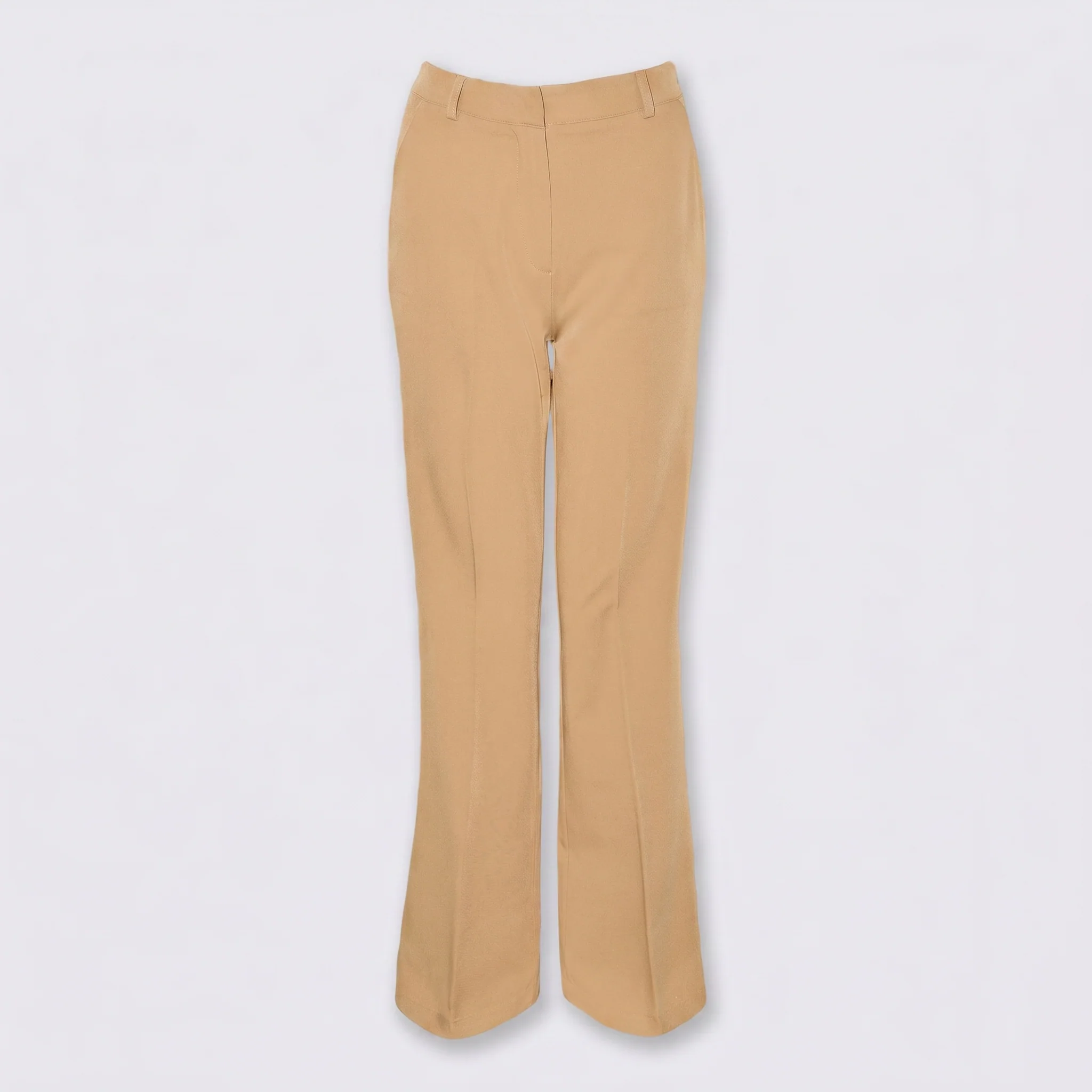 Pantaloni dritti classici con tasche - Sabbia - Image 6