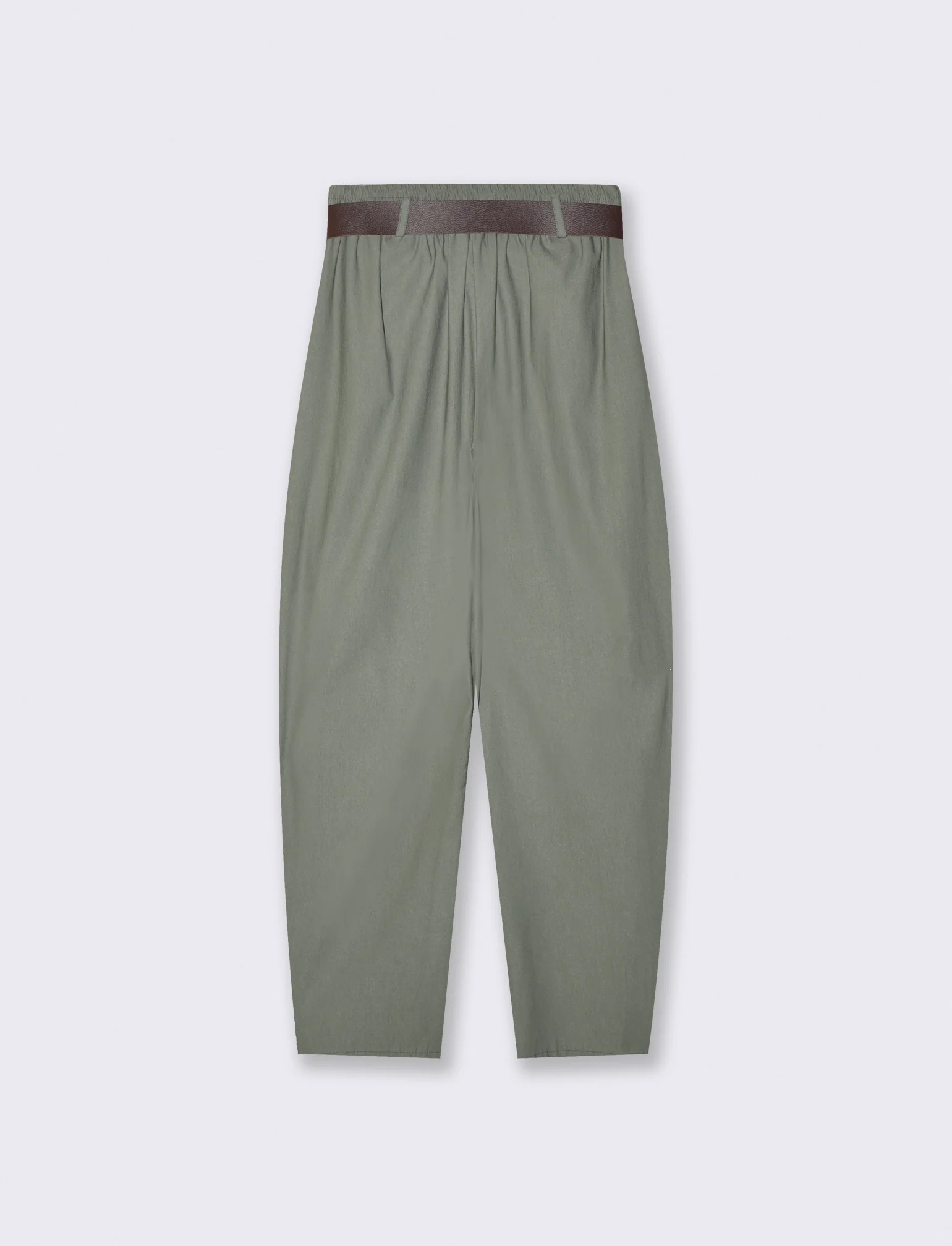 Pantaloni Dritti con Tasche e Cintura - Ve.milit. - Image 2
