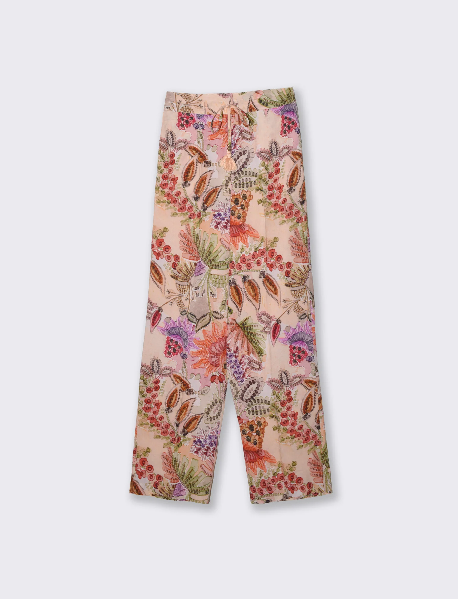 Pantaloni elasticizzati con coulisse vita - var 1