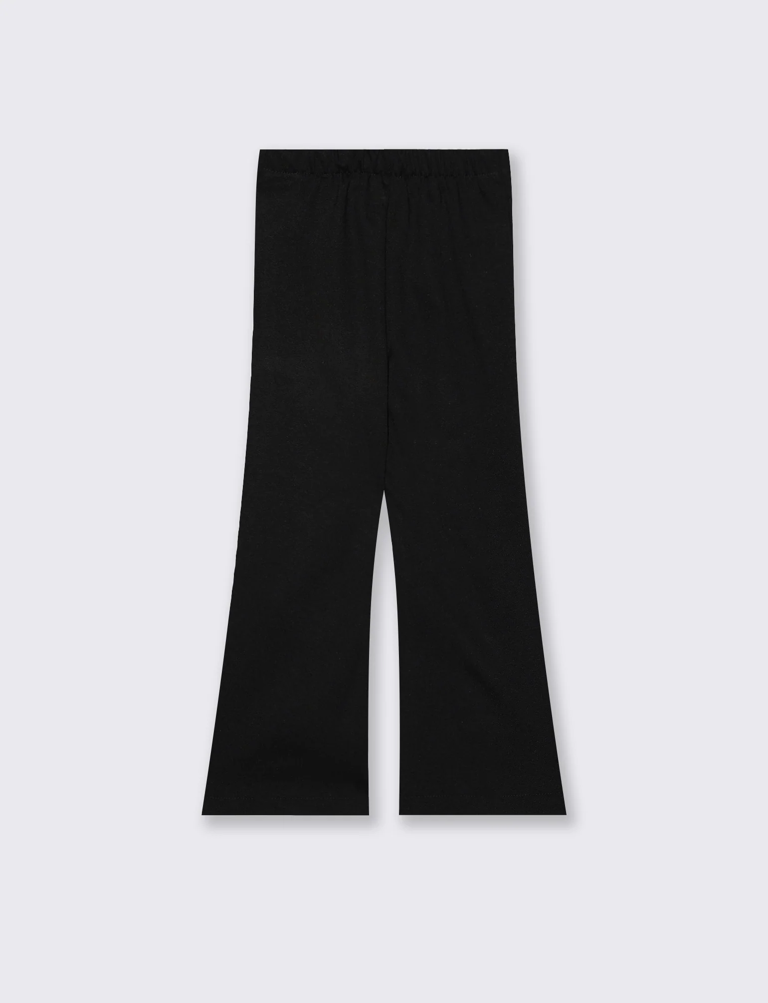 Pantaloni eleganti in punto milano. - Nero - Image 2