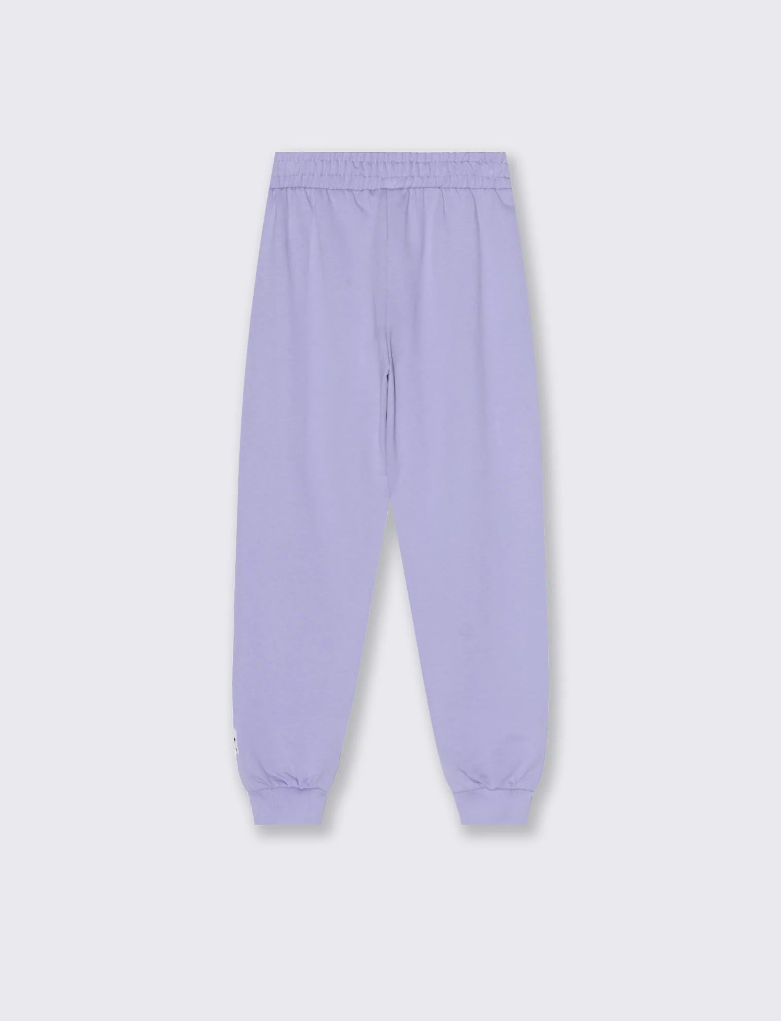 Pantaloni in felpa con elastico - Azzurro - Image 2