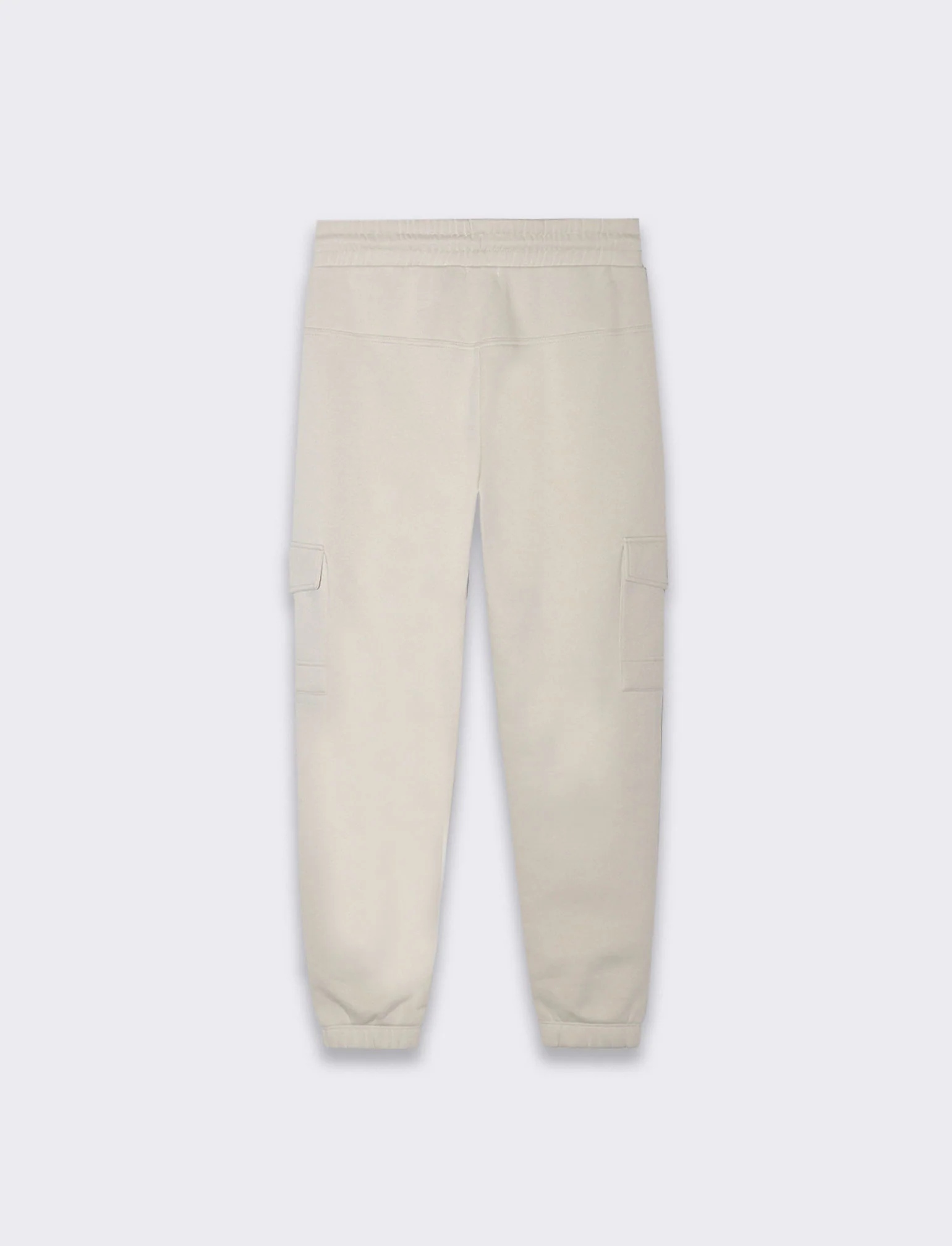 Pantaloni in felpa con tasconi da uomo - Grigio ghiaccio - Image 5