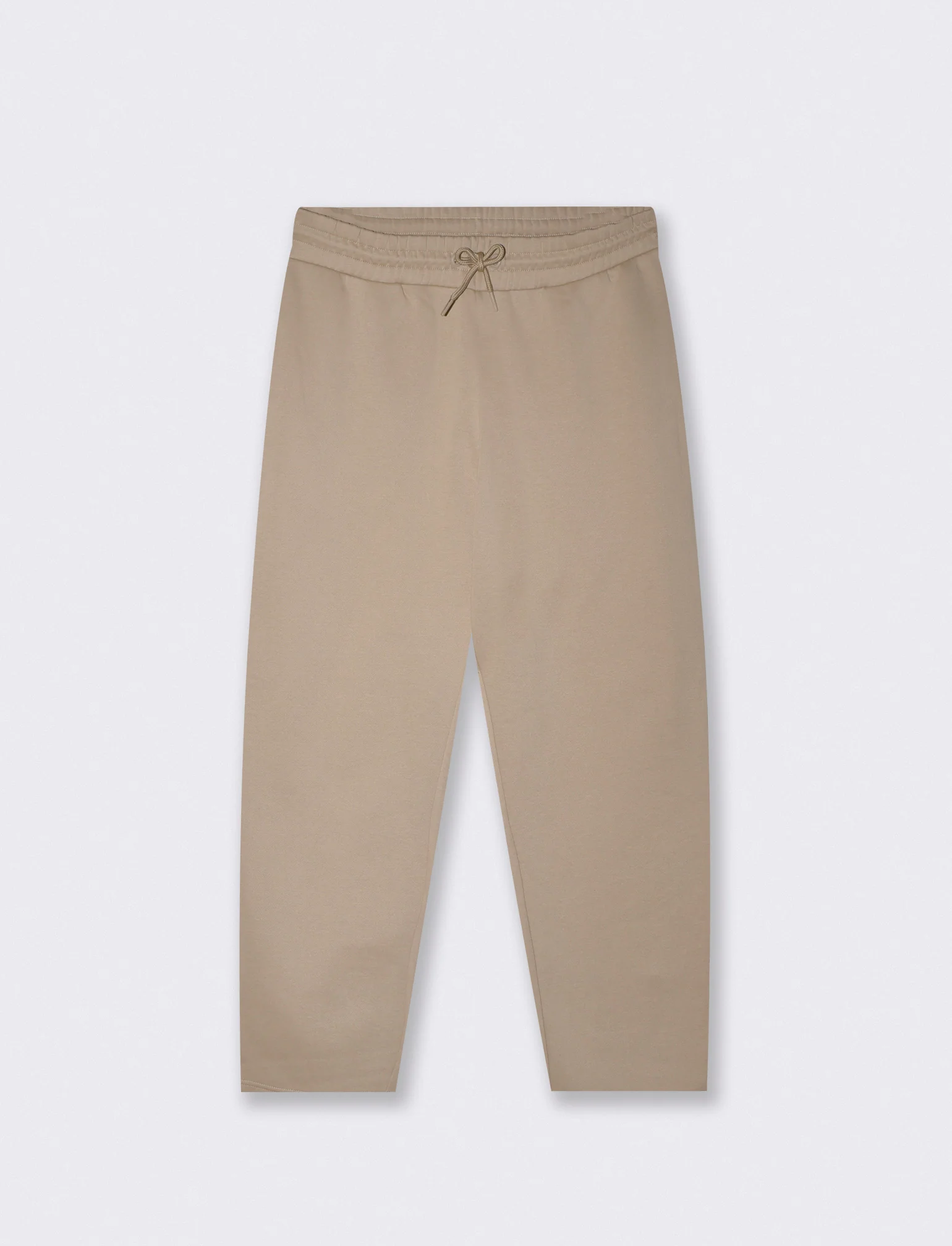 Pantaloni in felpa con vita jogger - Beige