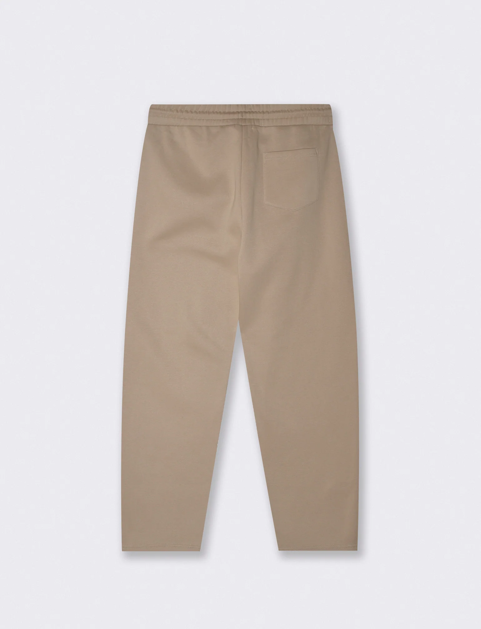 Pantaloni in felpa con vita jogger - Beige - Image 2