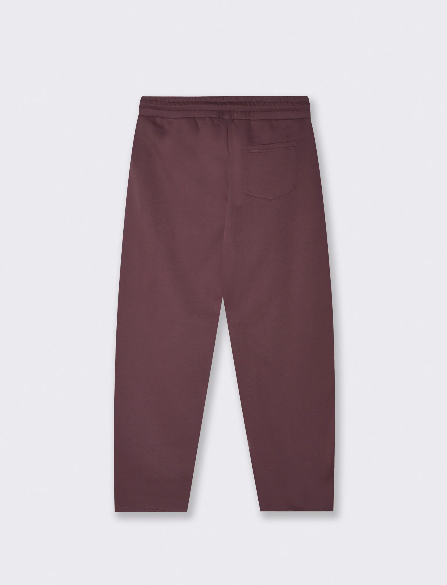 Pantaloni in felpa con vita jogger - Bordeaux - Image 2