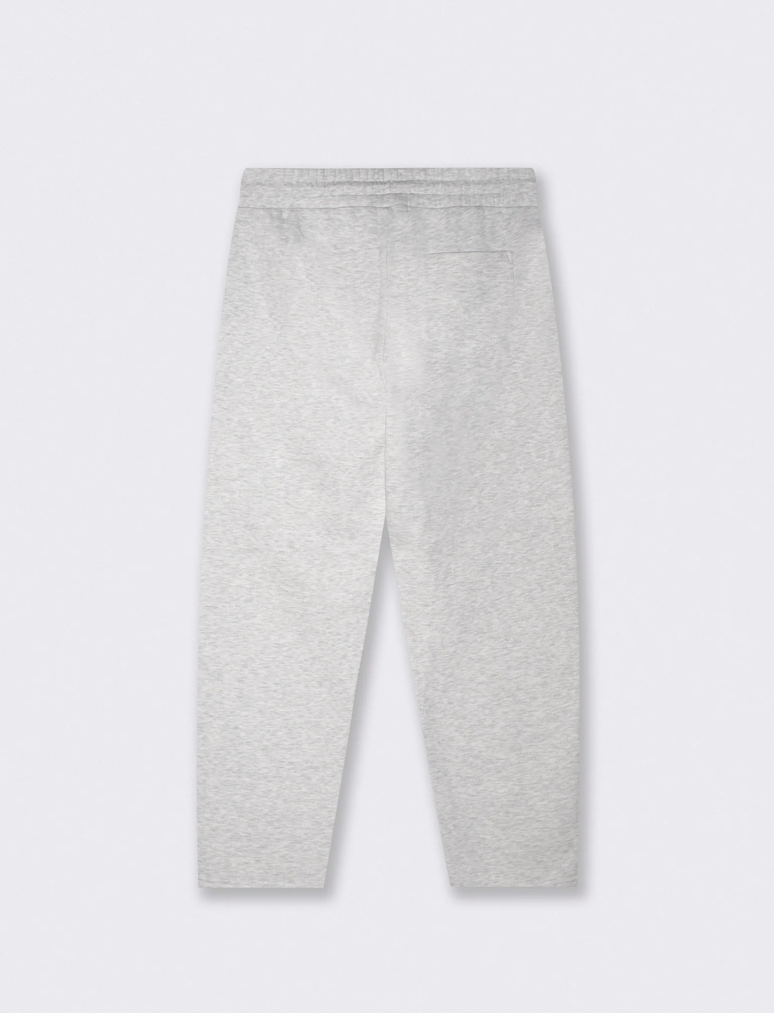 Pantaloni in felpa con vita jogger - Grigio mel. - Image 2