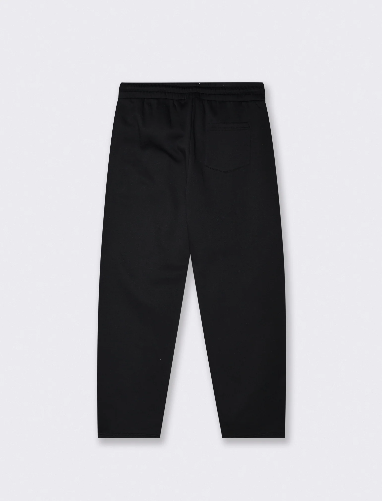 Pantaloni in felpa con vita jogger - Nero - Image 2