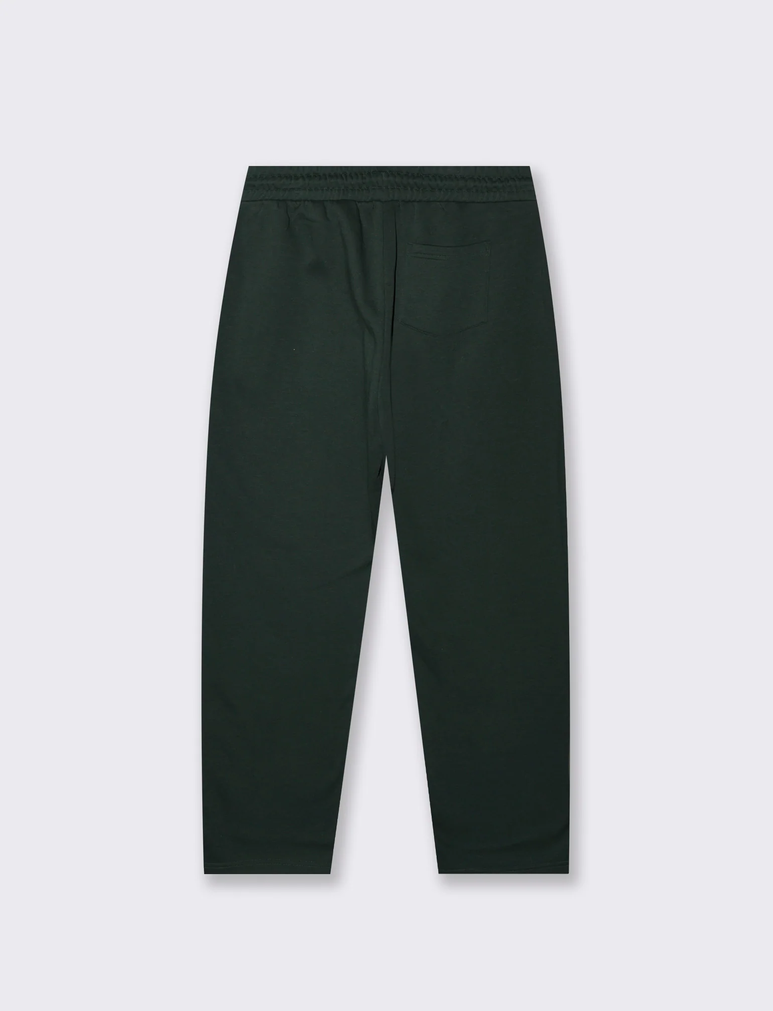 PANTALONI IN FELPA CON VITA JOGGER - Verde scuro - Image 2