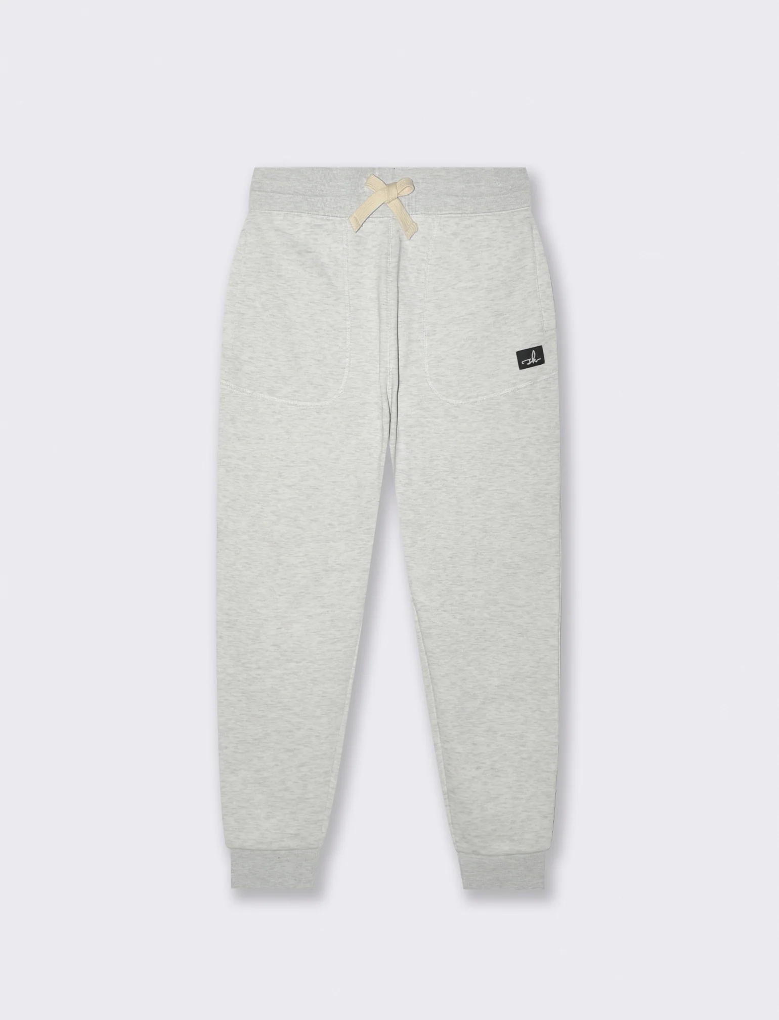 PANTALONI IN FELPA RELAXED FIT - Grigio mel.