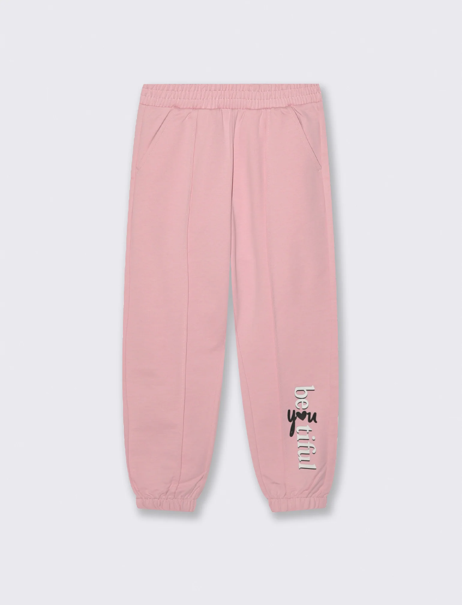 Pantaloni in felpa. - Rosa - Image 2