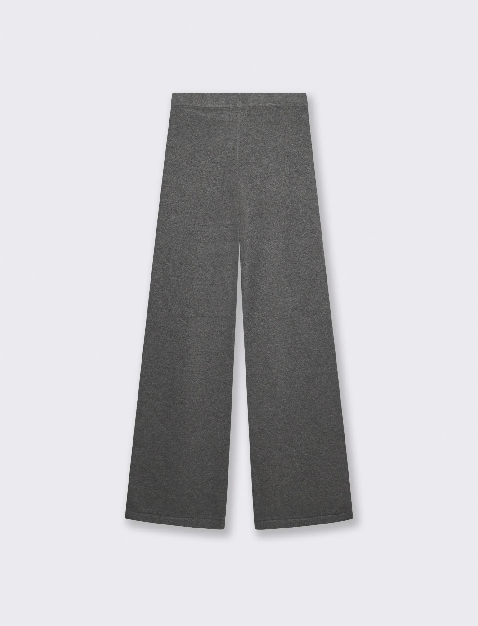 PANTALONI IN MAGLIA - Grigio mel.
