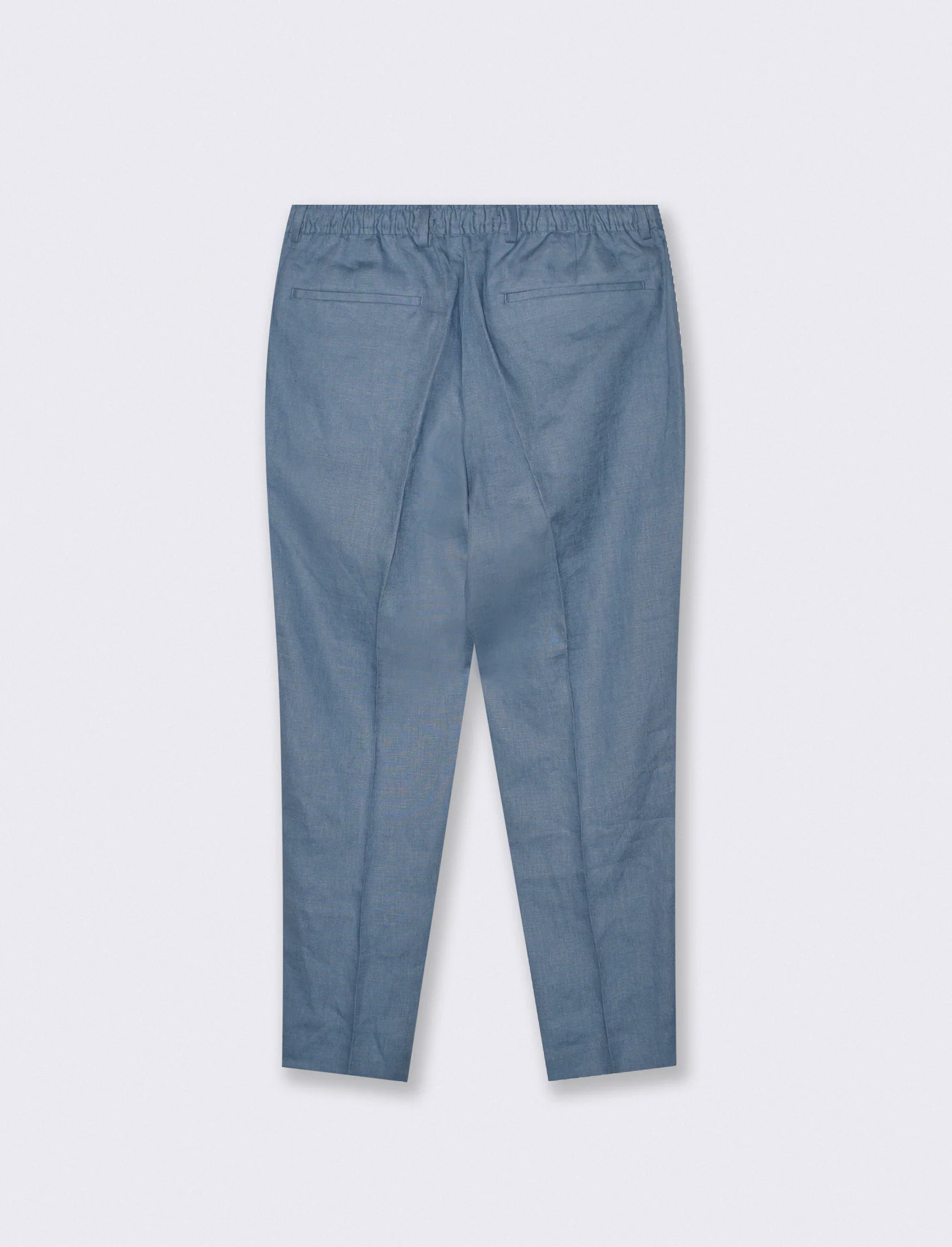 Pantaloni in puro lino con vita regolabile - CARTA DA ZUCCHERO - Image 2