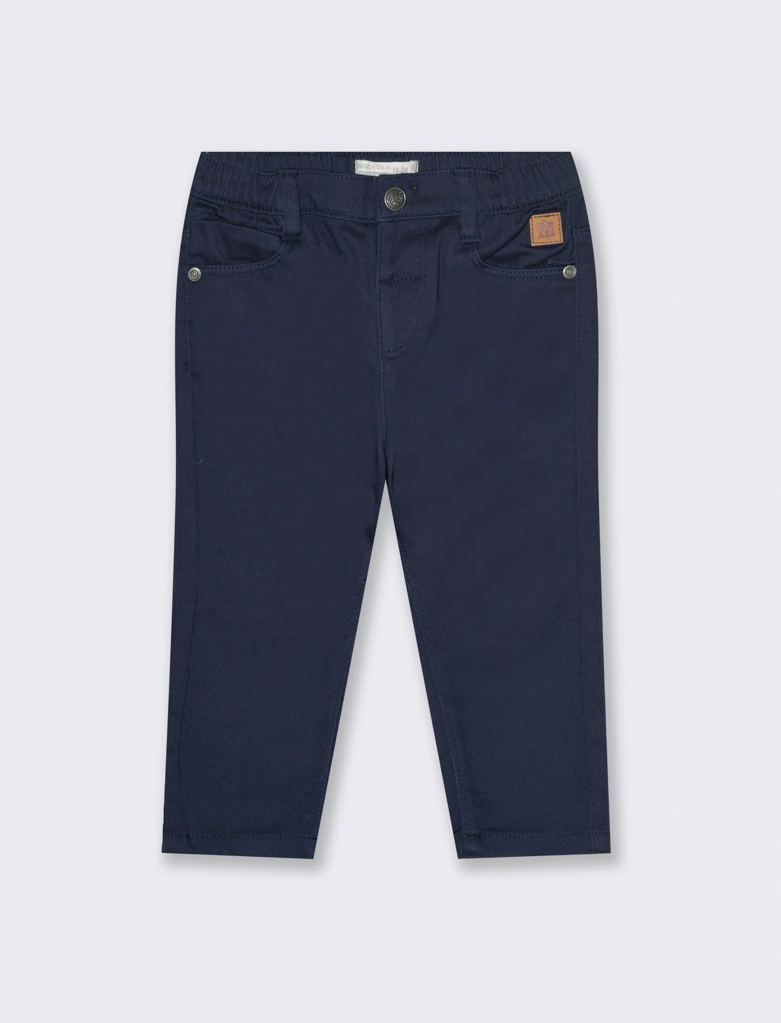 Pantaloni in twill - Blu