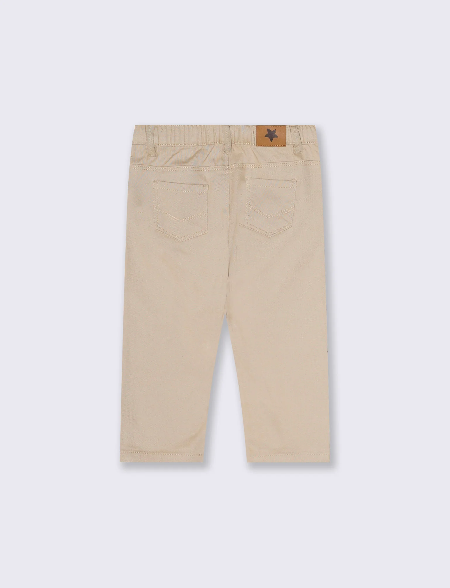 Pantaloni in twill versatili e pratici - Beige - Image 2