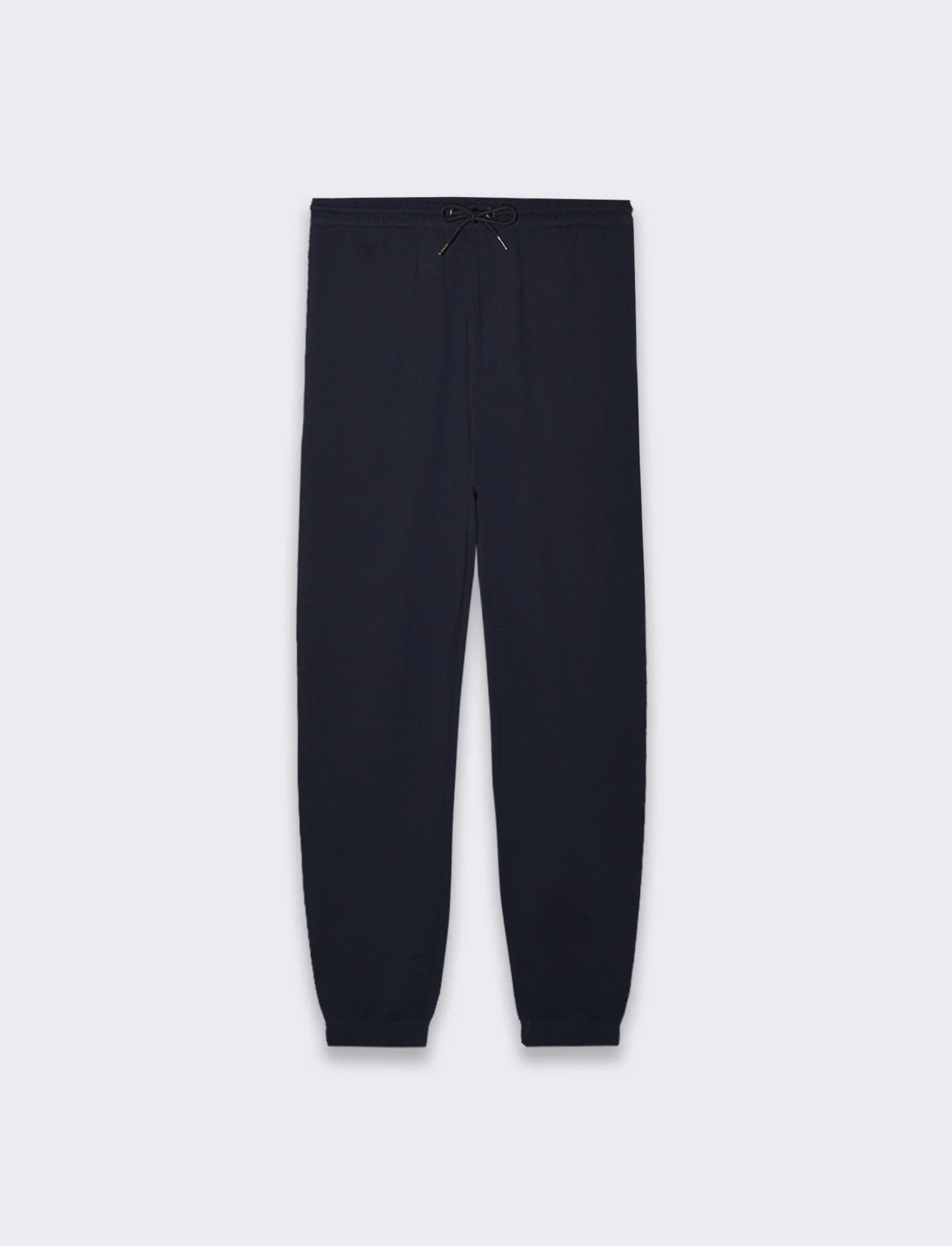 PANTALONI JOGGER BASIC IN FELPA - Blu