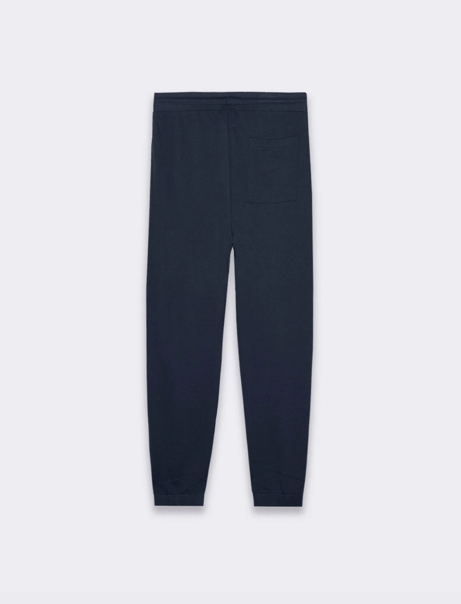 Pantaloni jogger basic in felpa da uomo - Blu - Image 2