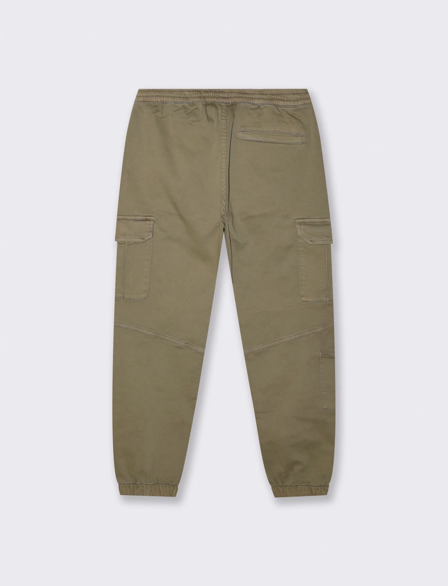 PANTALONI JOGGER CARGO FIT - Verde kaki - Image 2