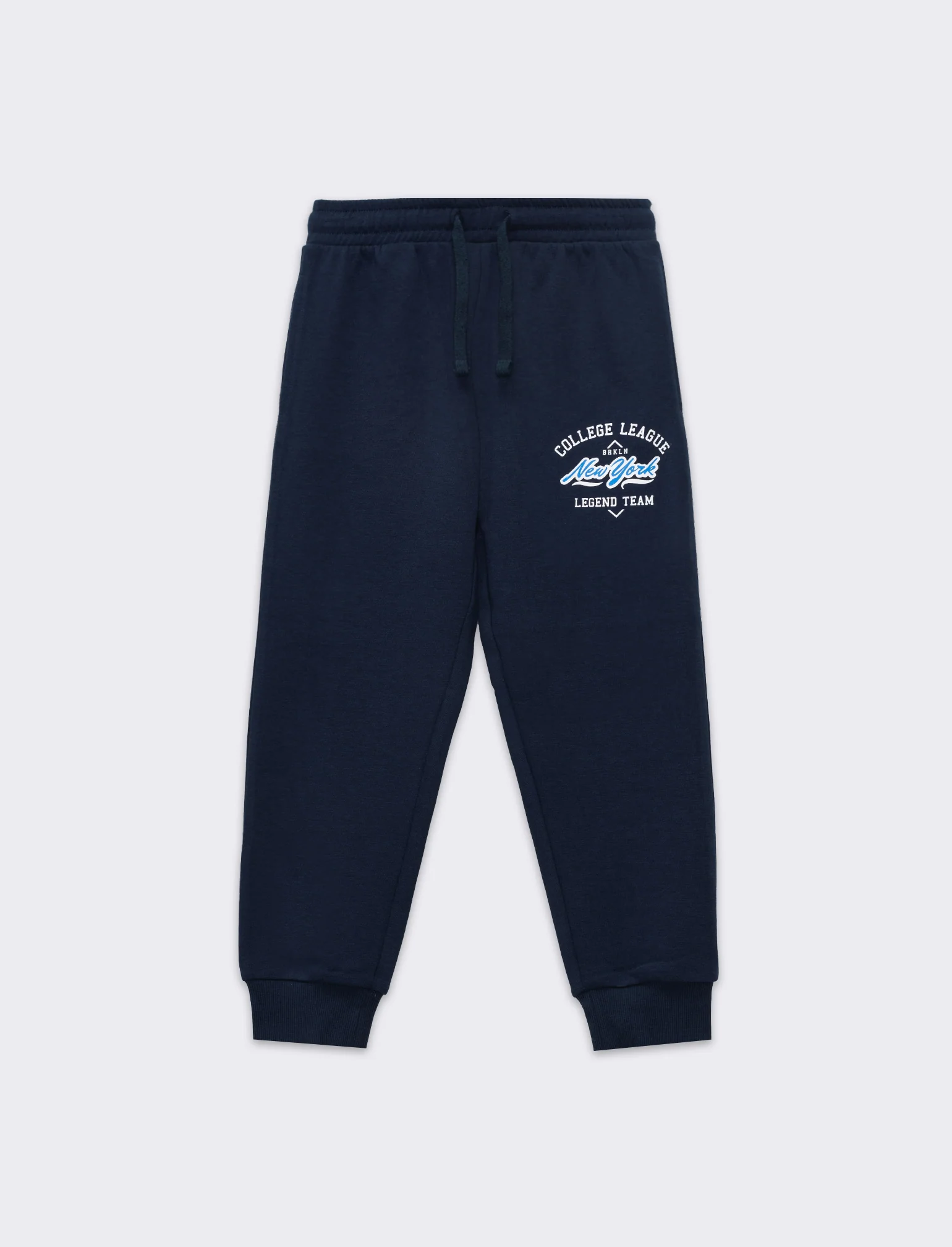 Pantaloni jogger con stampa da bambino - Blu