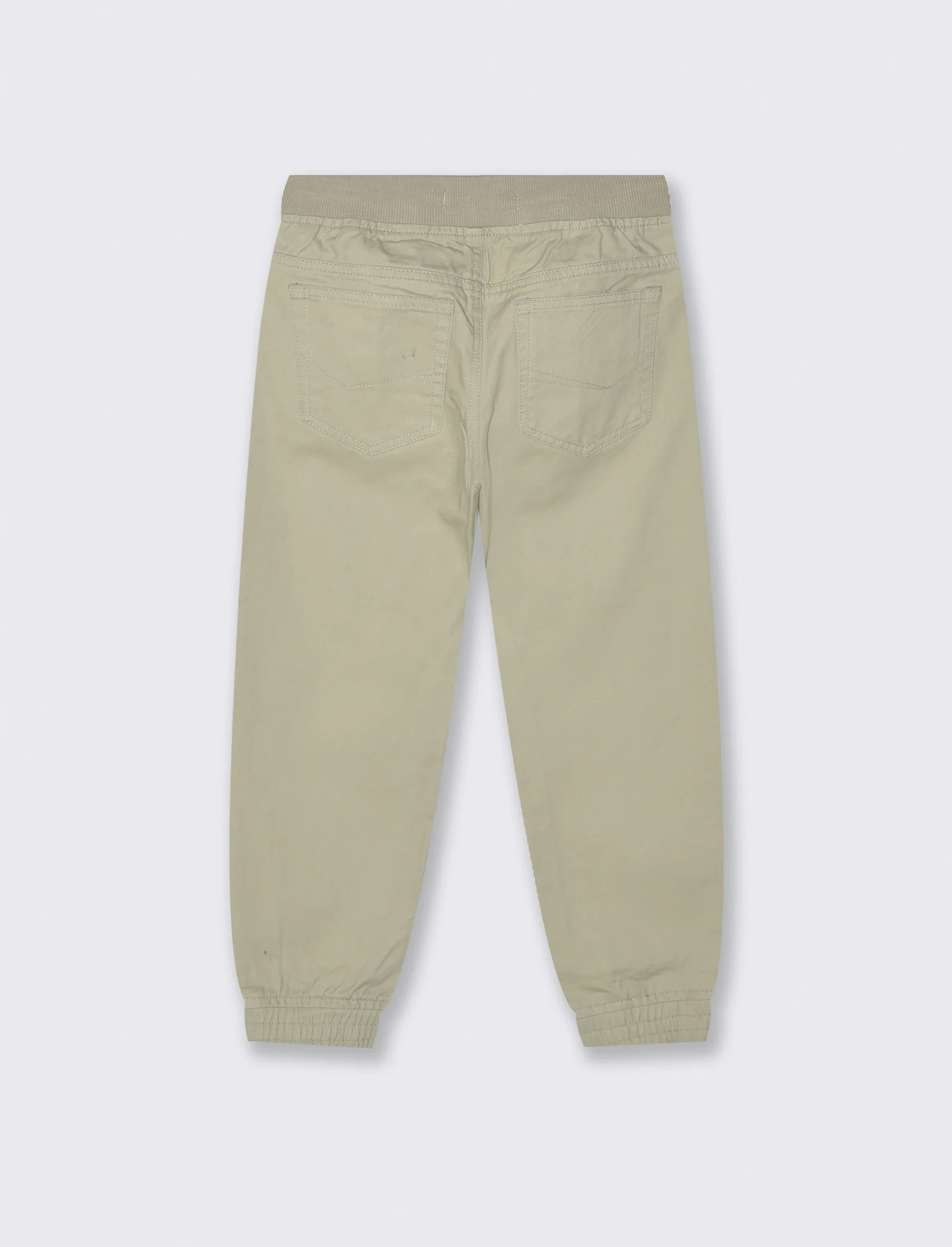 PANTALONI JOGGER IN COTONE - Beige - Image 2