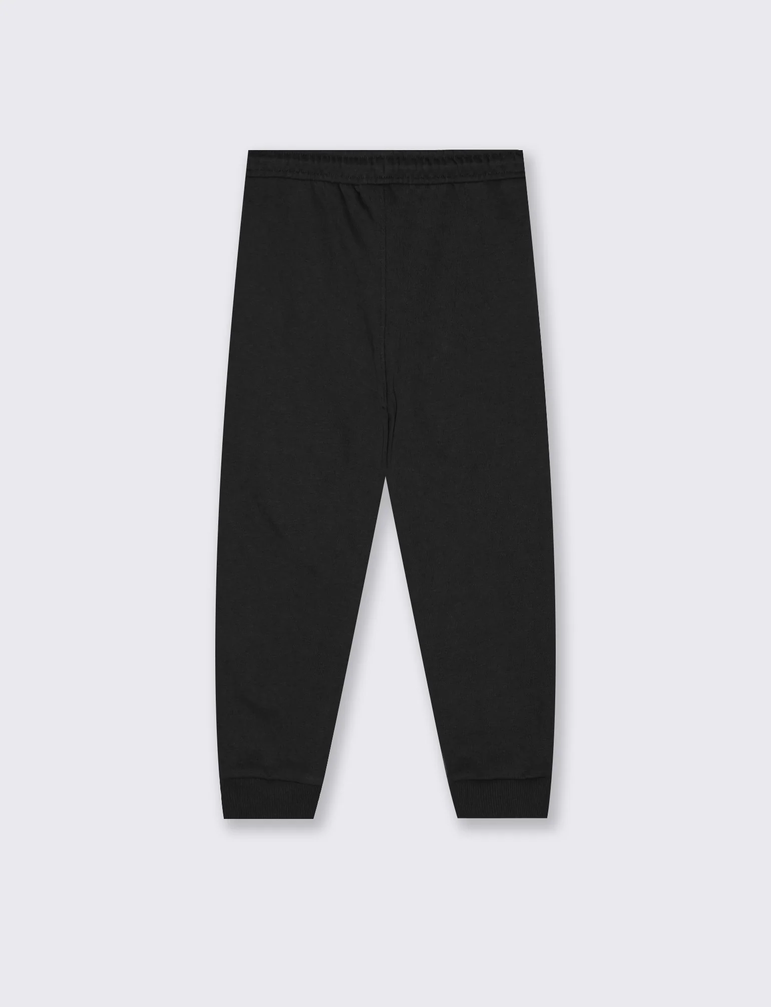 Pantaloni jogger in cotone comfortevoli - Nero - Image 2