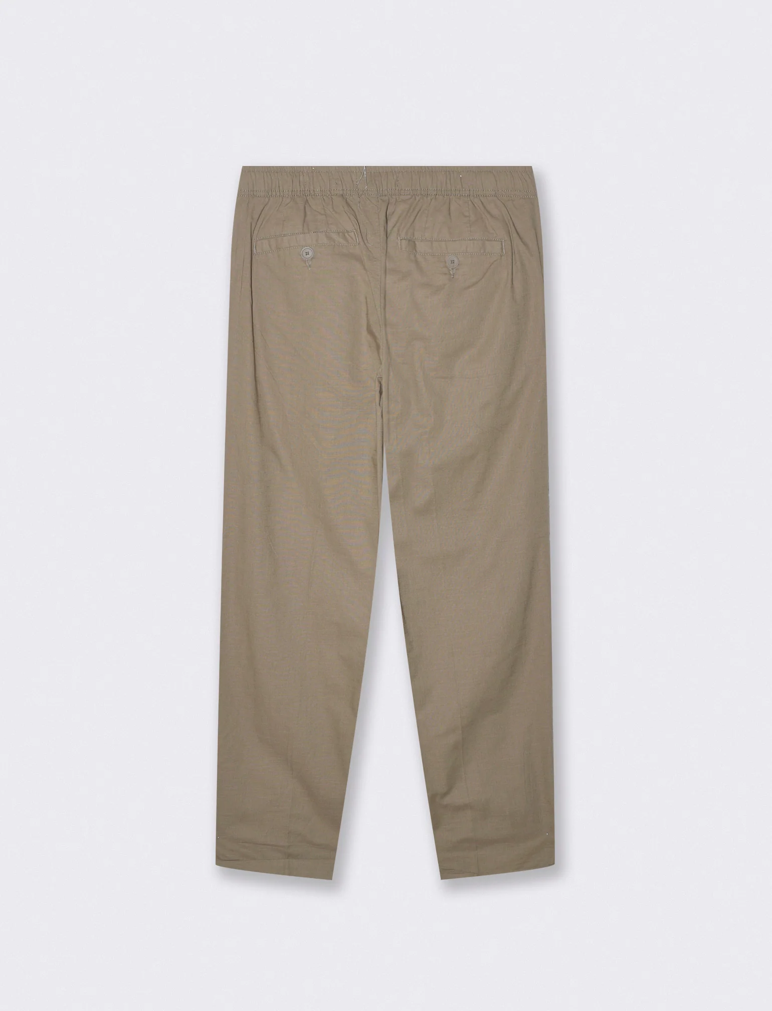 Pantaloni Jogger in Cotone Con Tasche - Verde kaki - Image 2