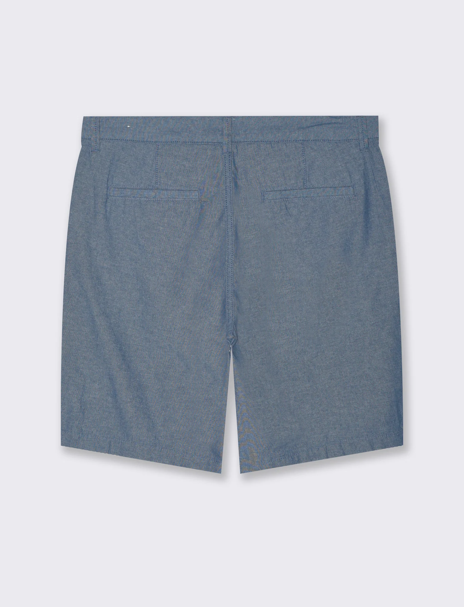 Pantaloni jogger in cotone effetto melange da uomo - Blu - Image 2