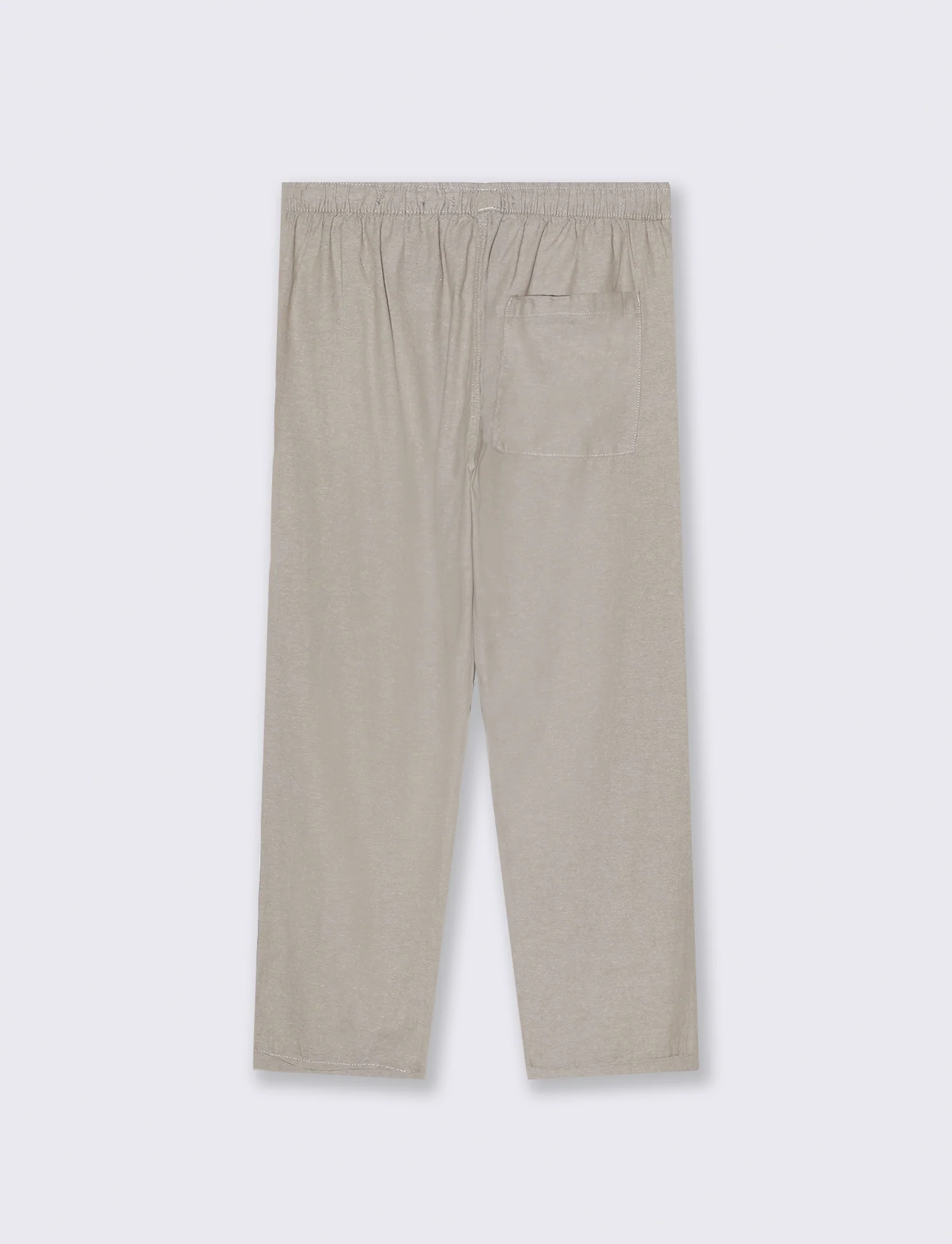 Pantaloni jogger in cotone effetto melange da uomo - Verde salvia - Image 5