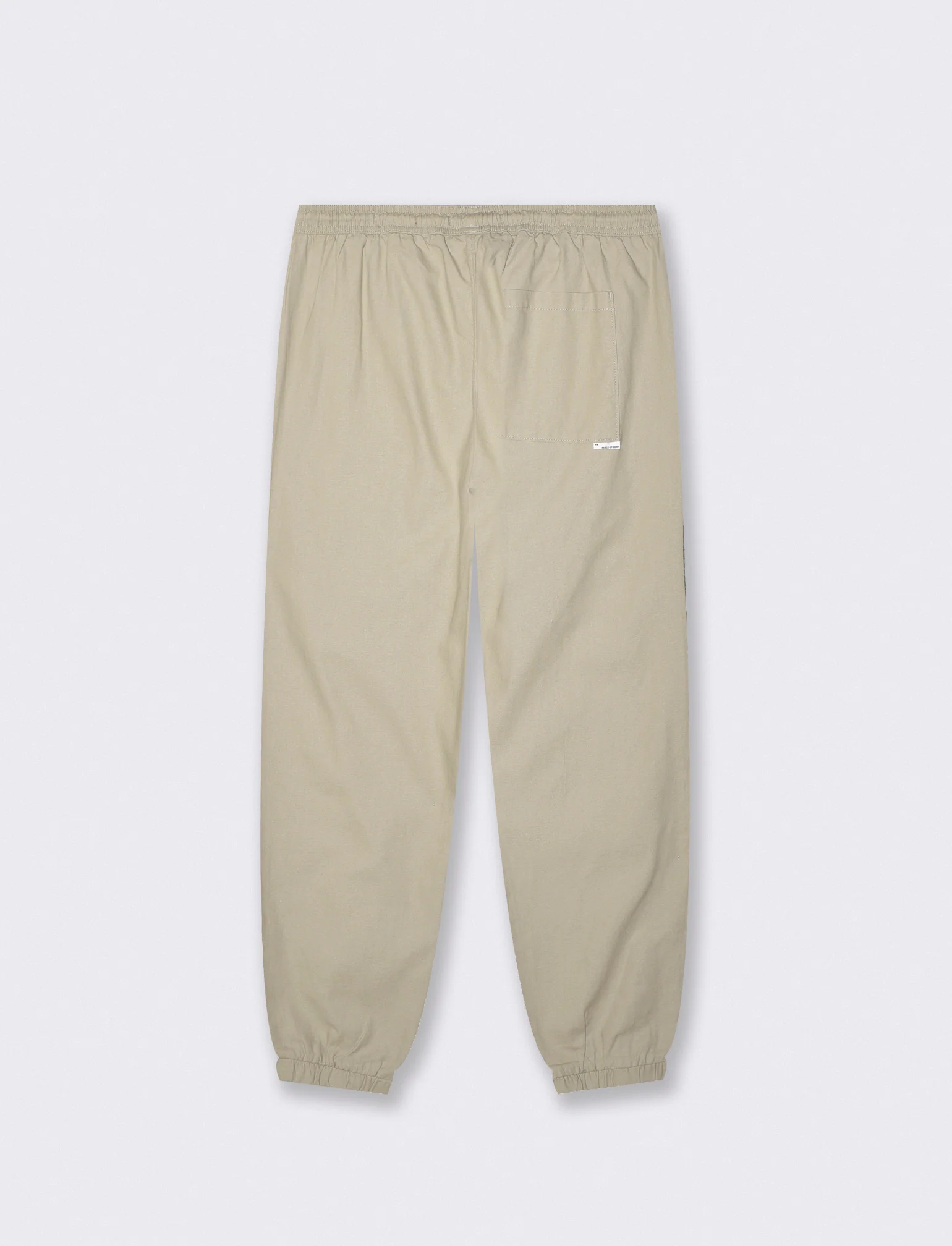 Pantaloni jogger in cotone strutturato - Grigio stone - Image 2