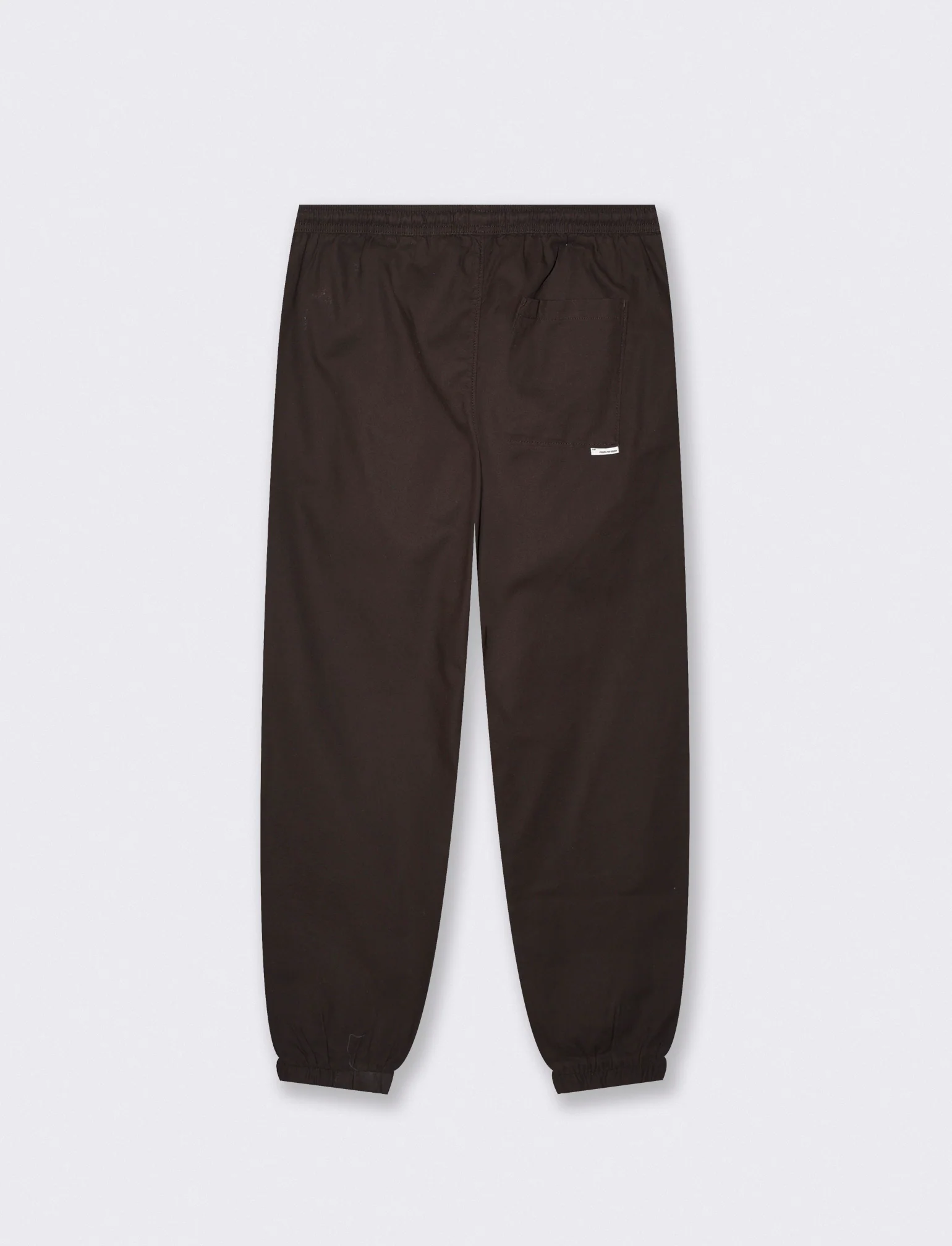 Pantaloni jogger in cotone strutturato - Moro - Image 2