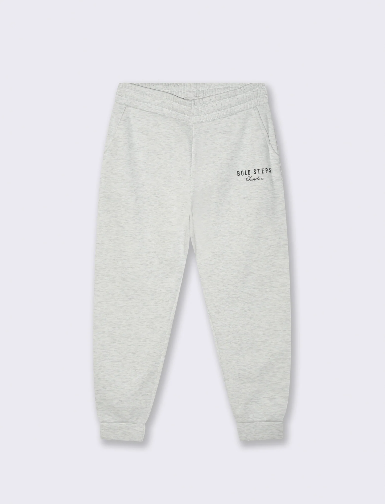 PANTALONI JOGGER IN FELPA BAGGY FIT - Grigio mel.
