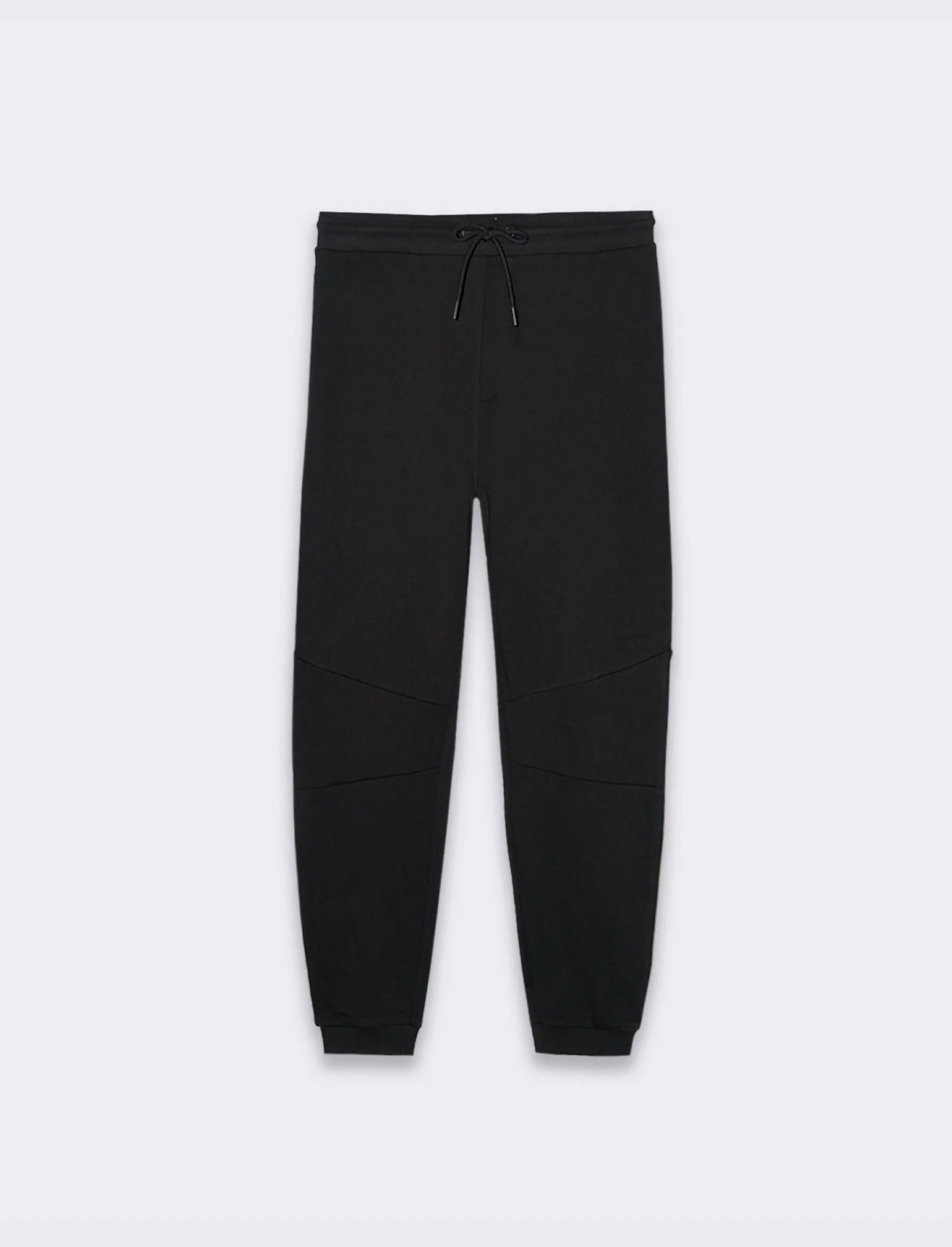 Pantaloni jogger in felpa da uomo - Nero - Image 3